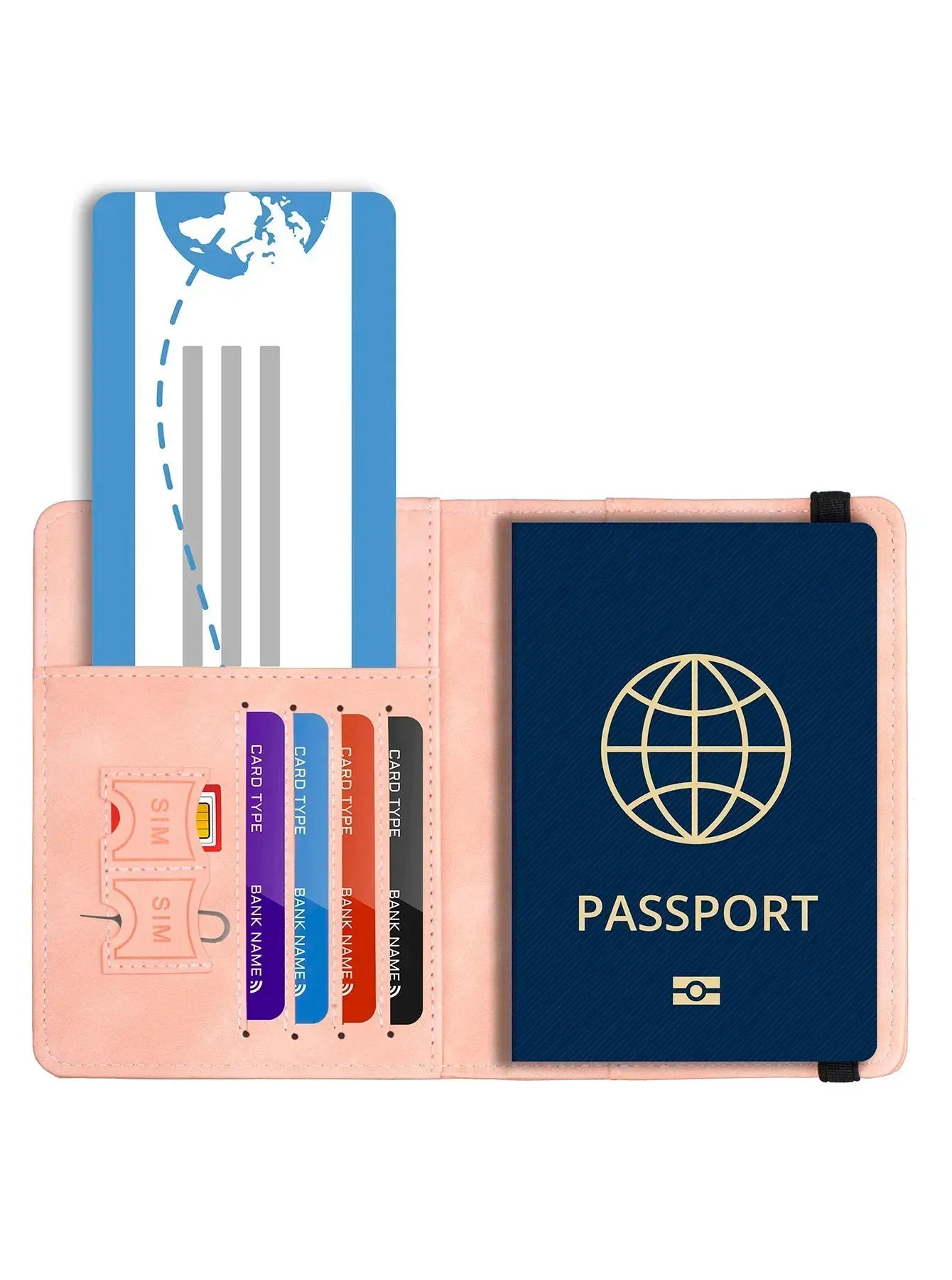 Luxury RFID Passport Wallet