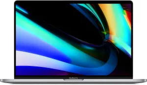 MacBook Pro 2019 |  Touchbar, Four Thunderbolt 3 Ports | 16" Retina Display | Intel i7 | 4GB Graphics Card | Refurbished