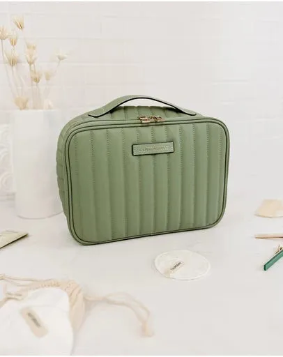 Maggie Cosmetic Case Sage Green