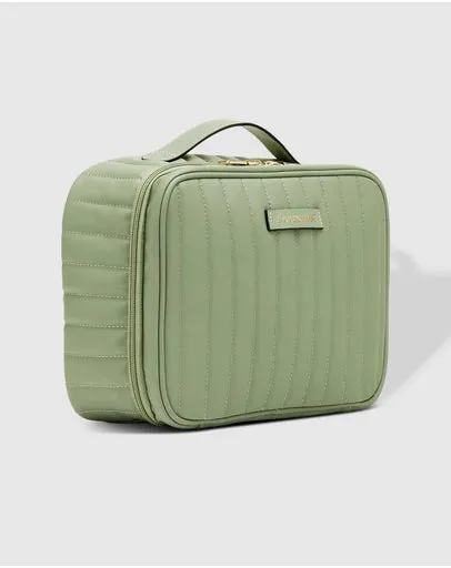 Maggie Cosmetic Case Sage Green