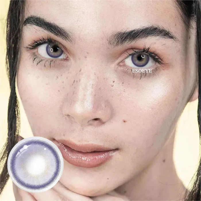 Maria Violet Colored Contact Lenses Yearly