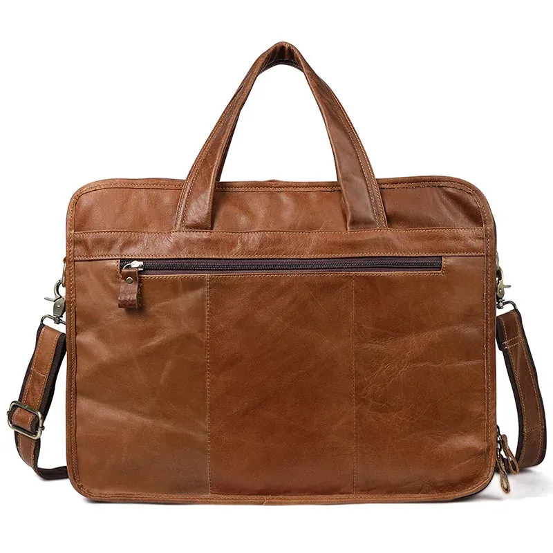 Men's Genuine Leather Briefcase