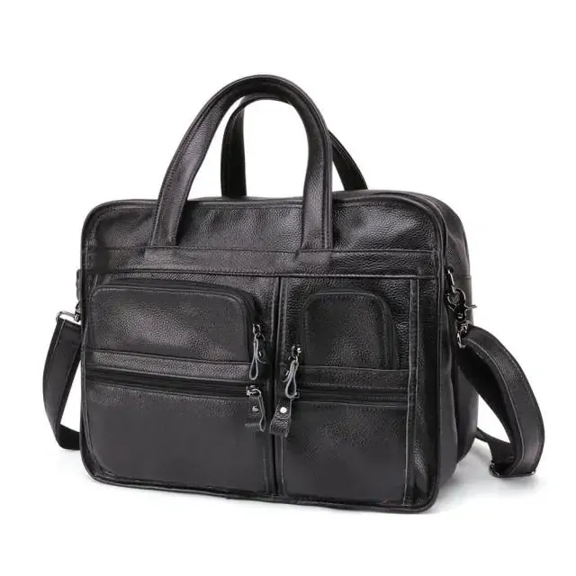 Men's Genuine Leather Briefcase