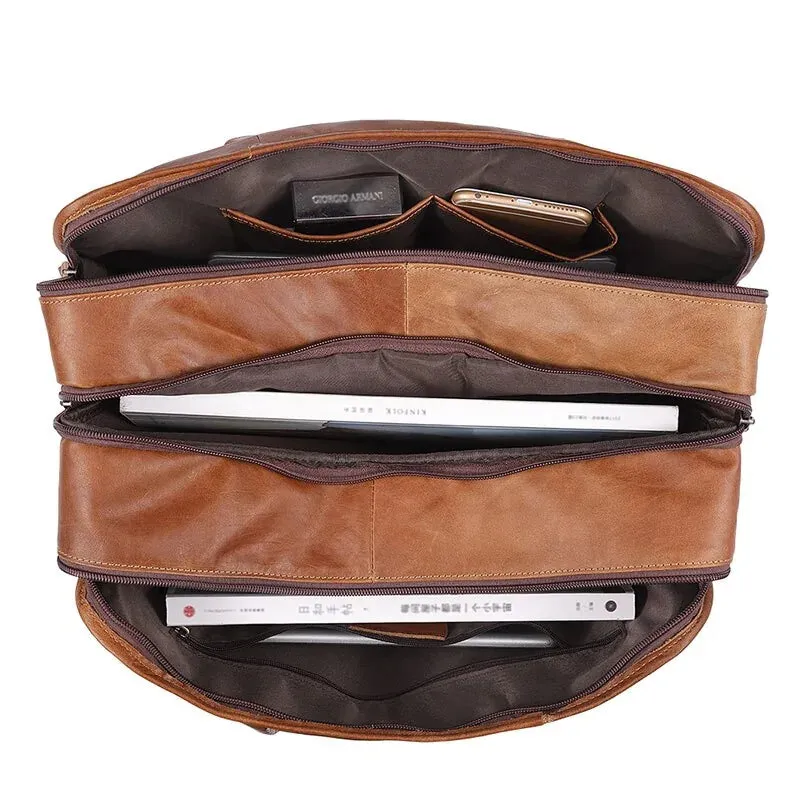 Men's Genuine Leather Briefcase