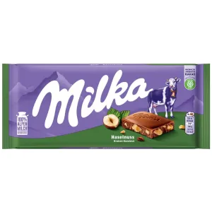 Milka  Hazelnuts Chocolate 100g