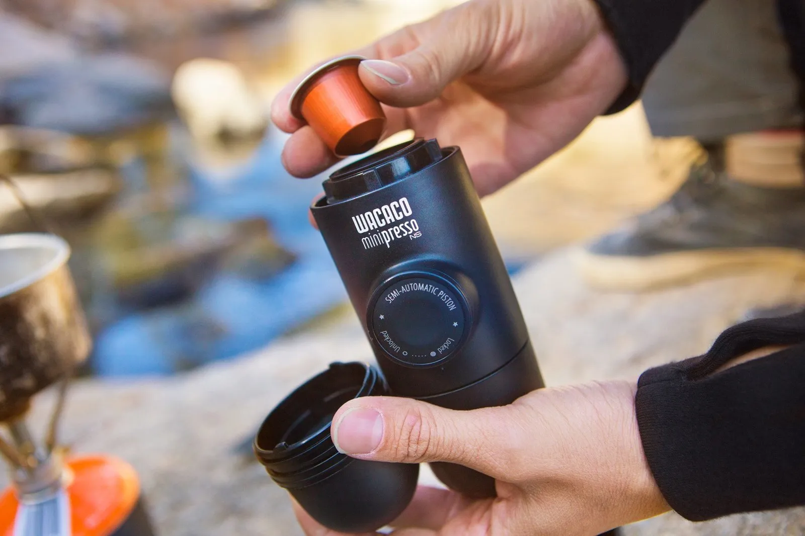 Minipresso NS Portable Espresso Machine Manually Operated