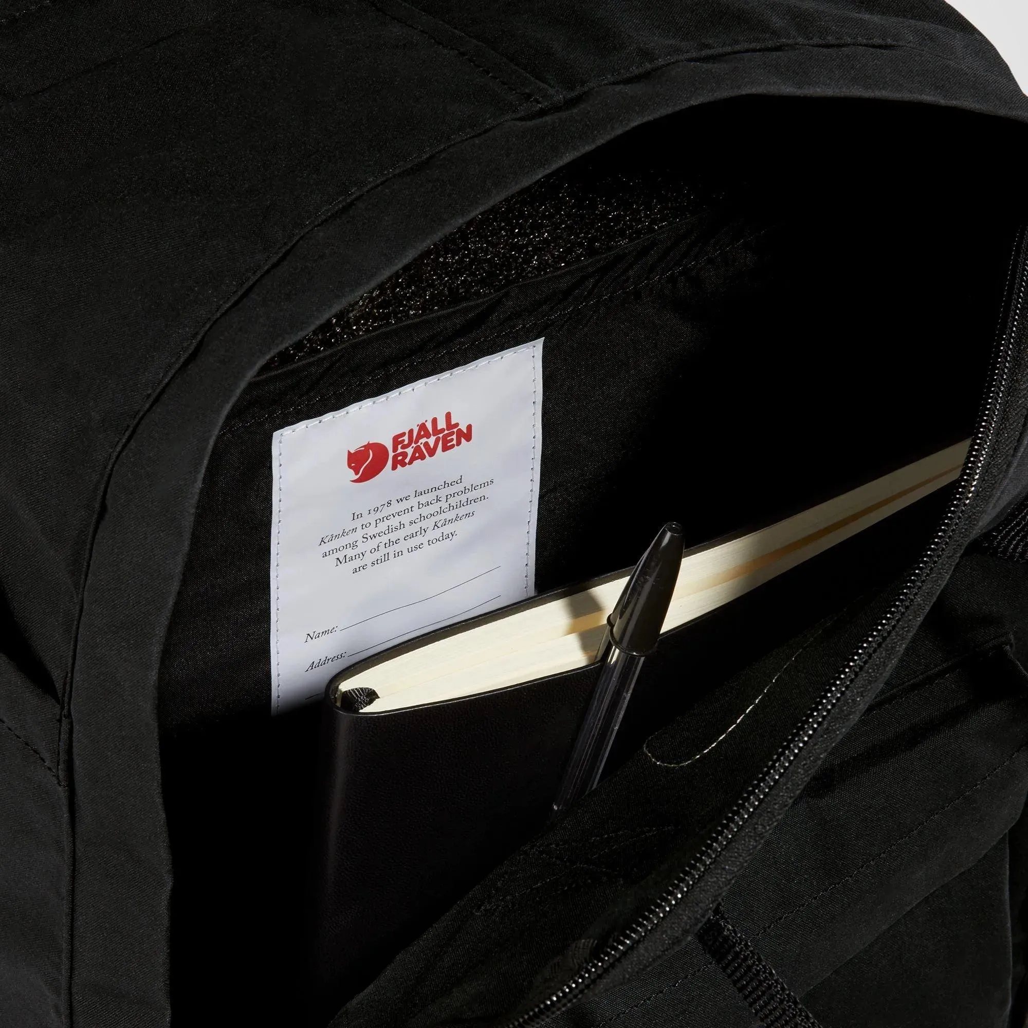 Mochila Fjallraven Kånken Laptop 13" Black