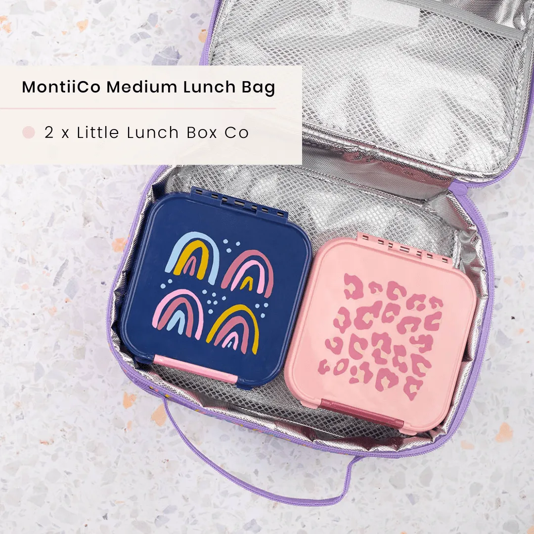 MONTII.CO Medium Insulated Lunch Bag - Dinosaur