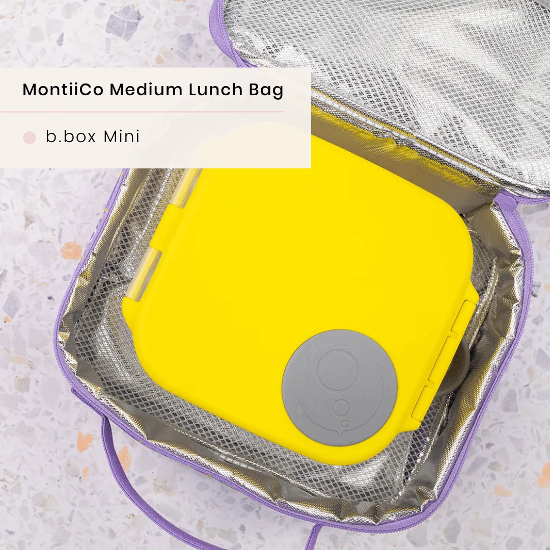 MONTII.CO Medium Insulated Lunch Bag - Dinosaur