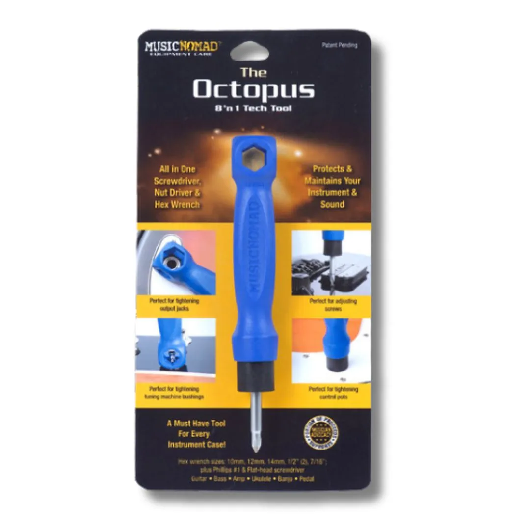 Music Nomad The OCTOPUS 8 in one Tech Tool MN227
