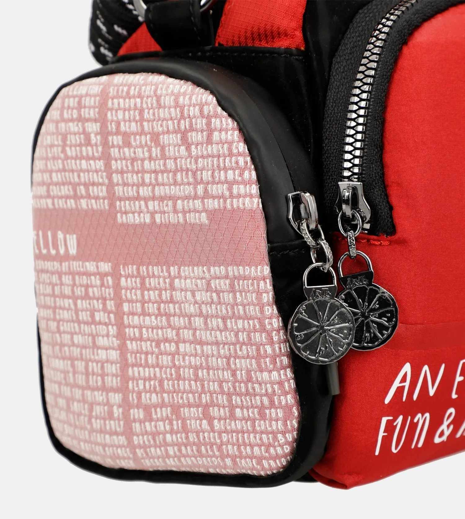 Nature Colors red shoulder bag