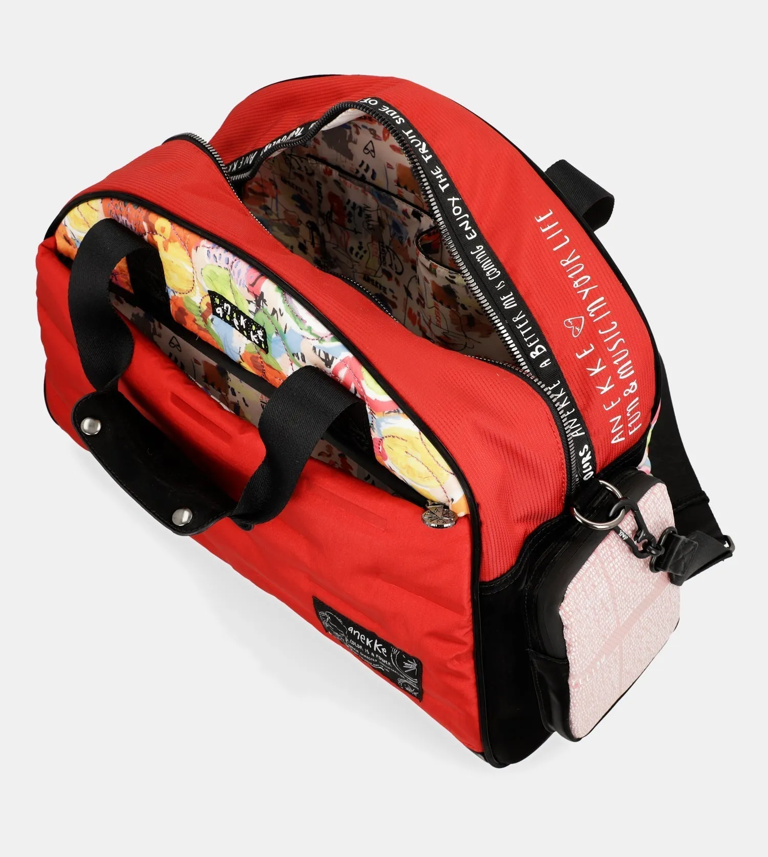Nature Colors red travel bag