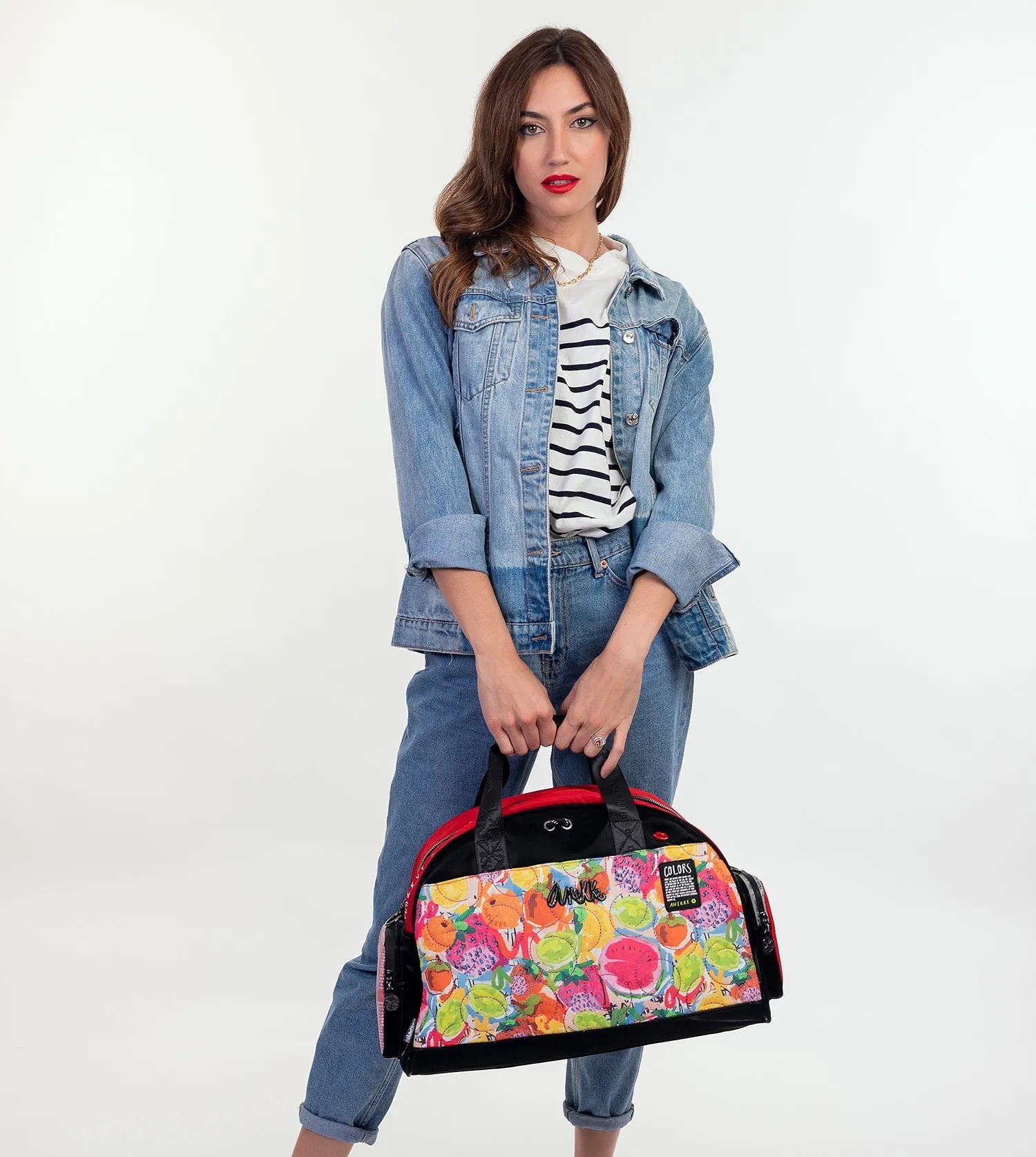 Nature Colors red travel bag