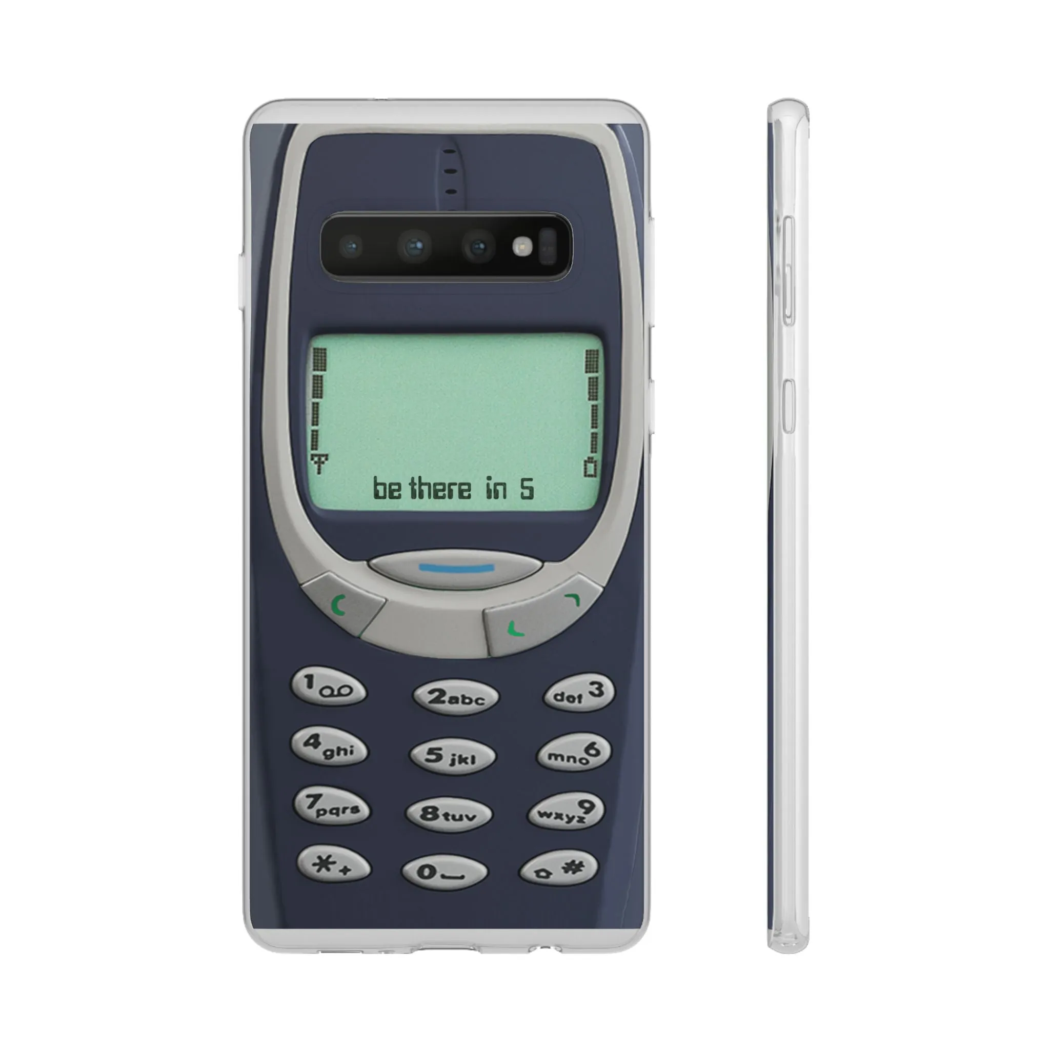 Nostalgic Cell Phone Print Case Be There in 5