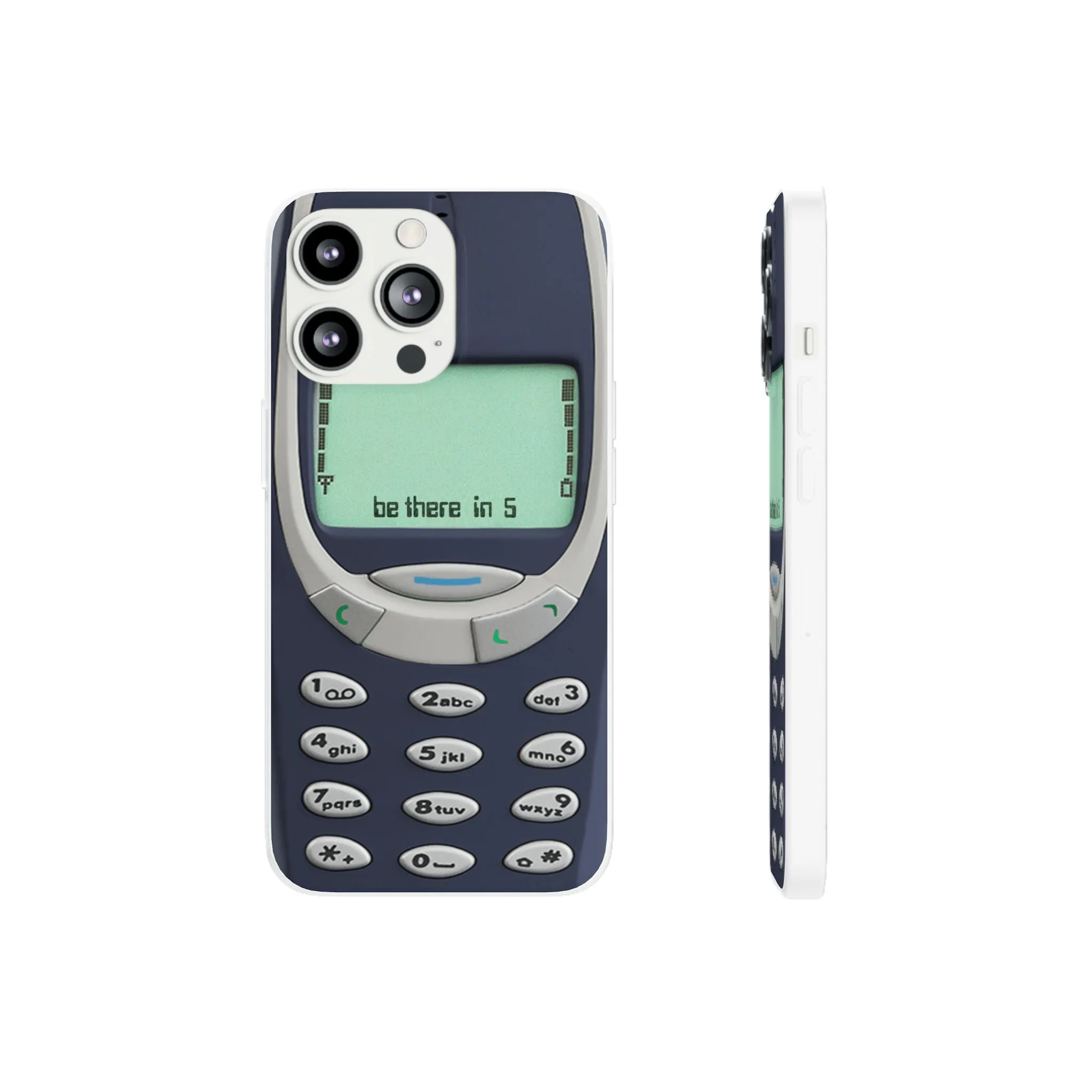 Nostalgic Cell Phone Print Case Be There in 5