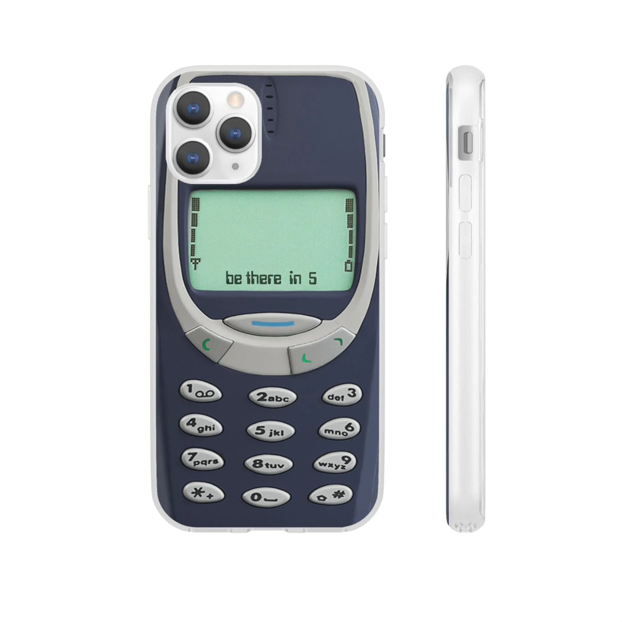 Nostalgic Cell Phone Print Case Be There in 5