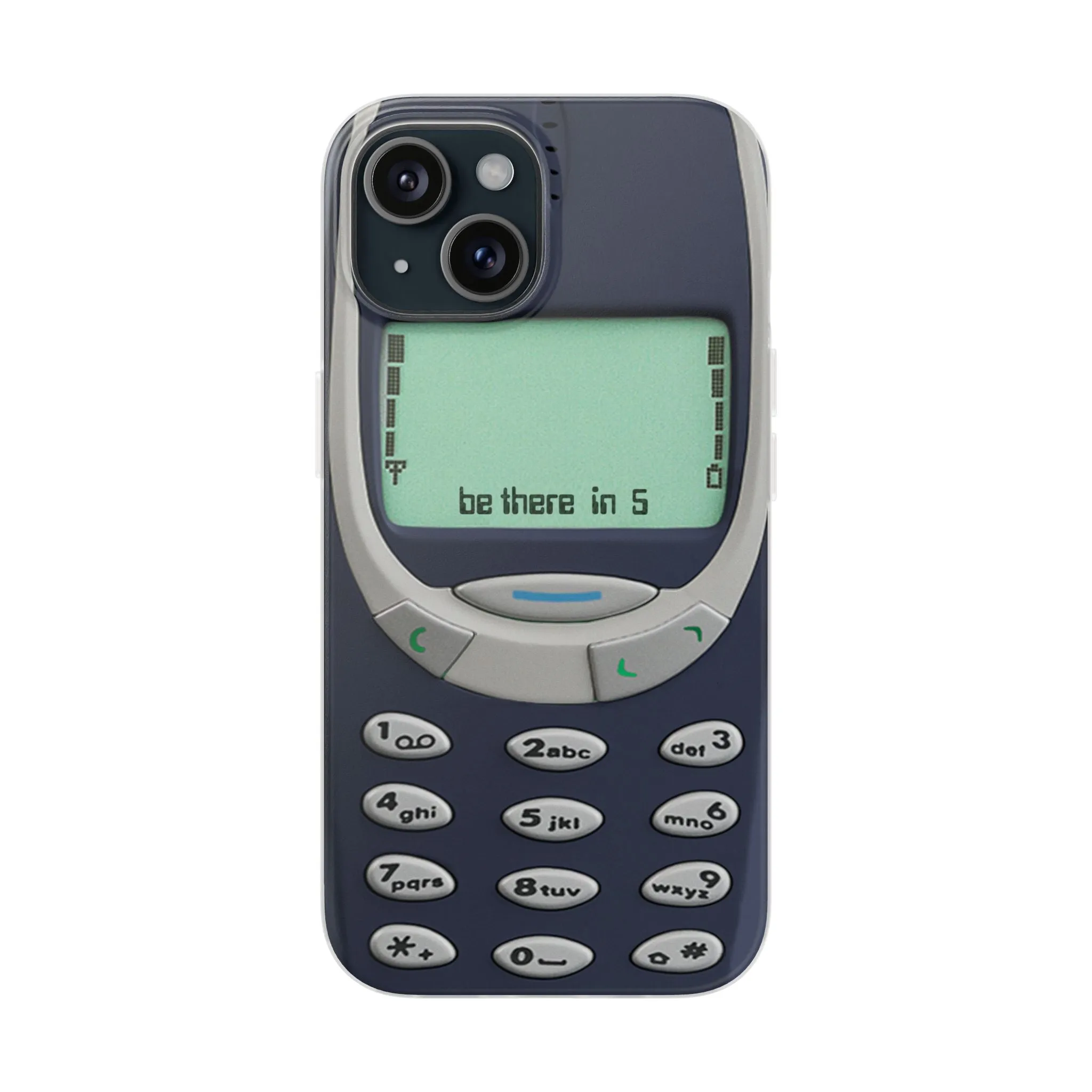Nostalgic Cell Phone Print Case Be There in 5