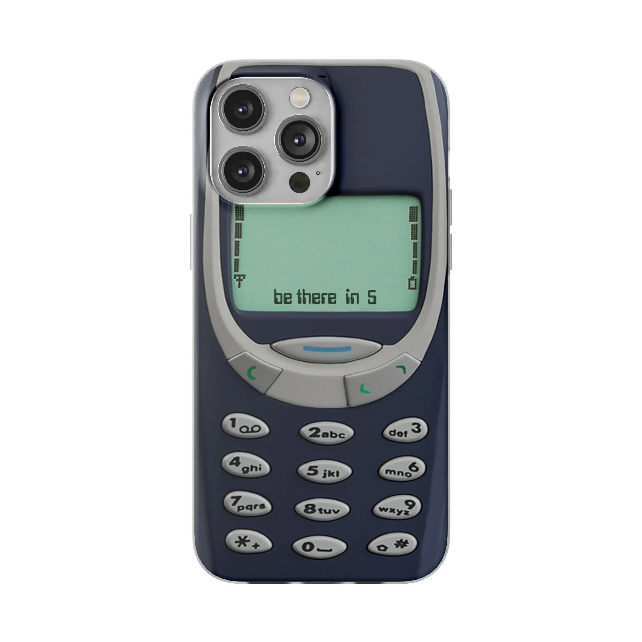 Nostalgic Cell Phone Print Case Be There in 5