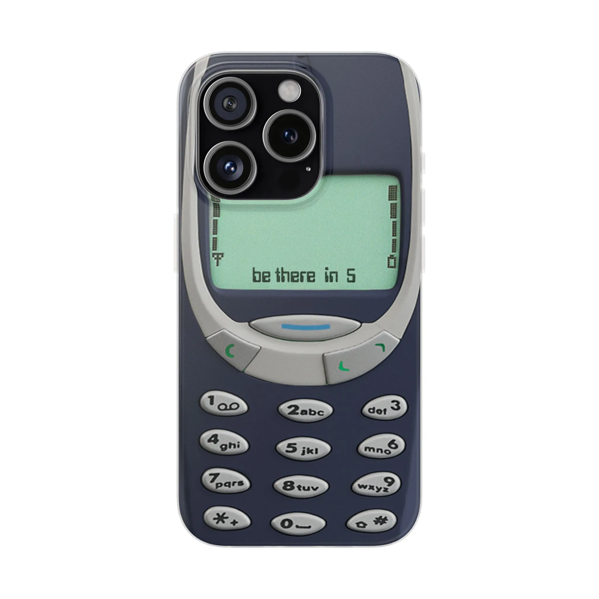 Nostalgic Cell Phone Print Case Be There in 5