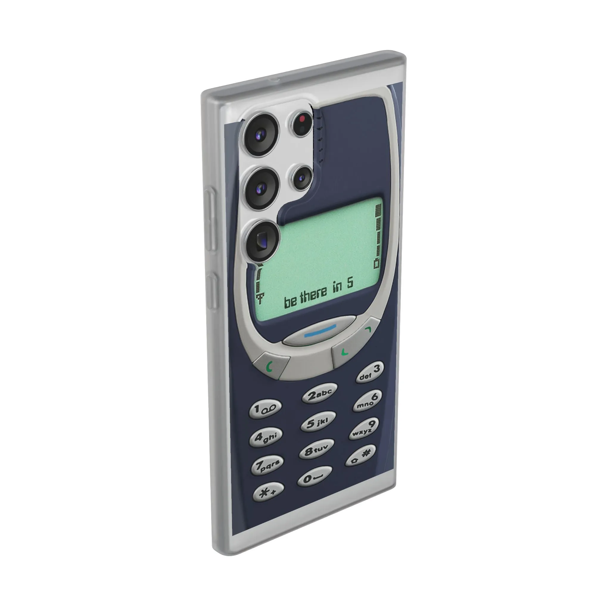 Nostalgic Cell Phone Print Case Be There in 5