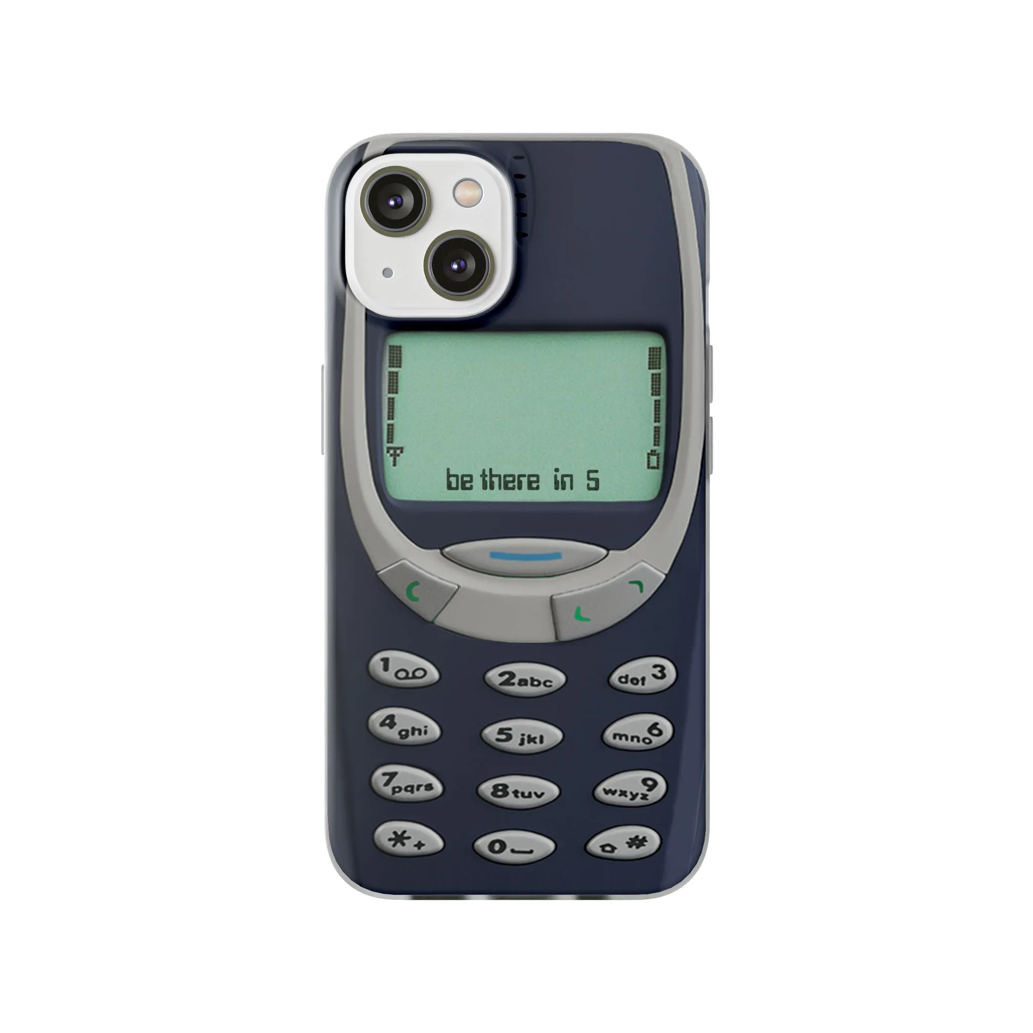 Nostalgic Cell Phone Print Case Be There in 5