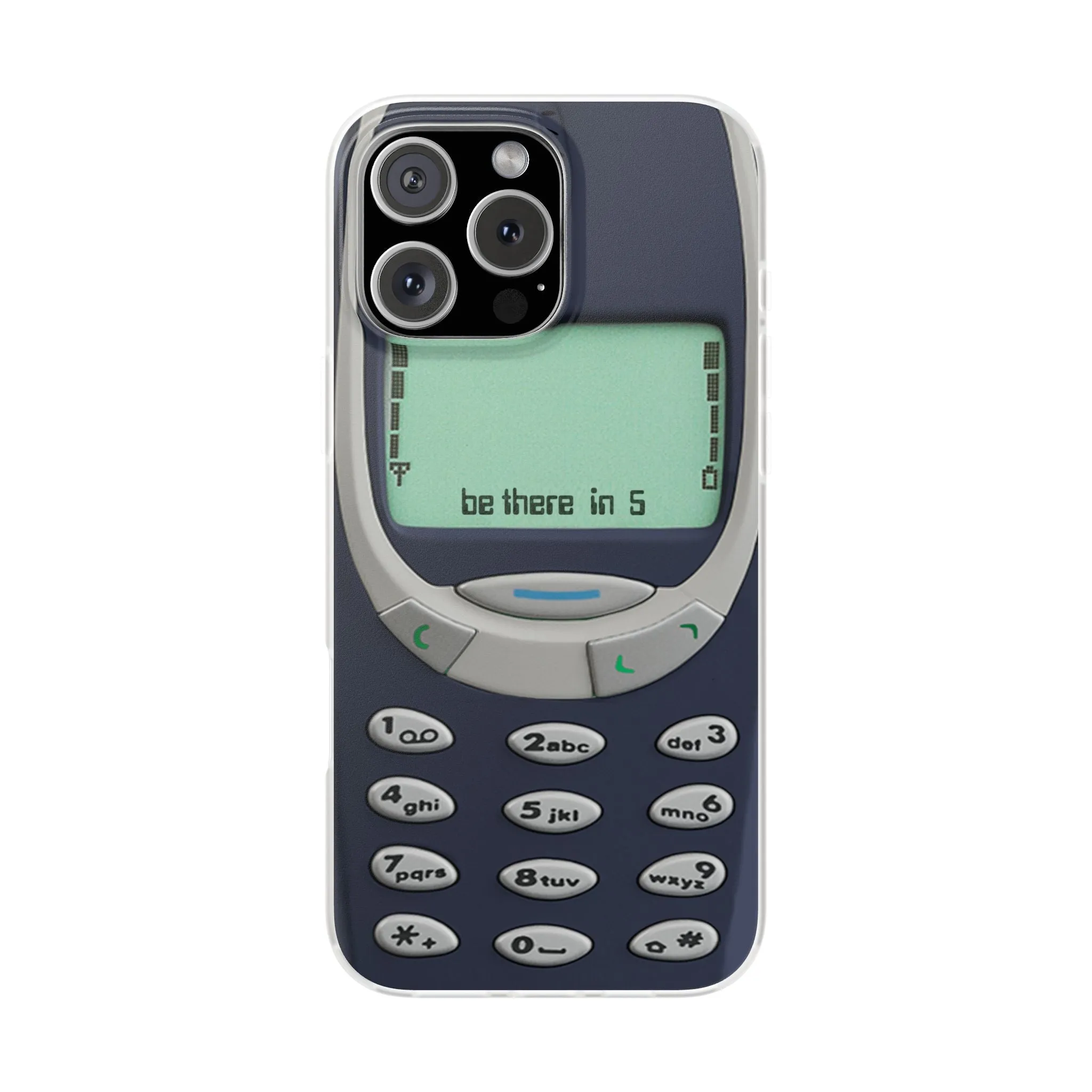 Nostalgic Cell Phone Print Case Be There in 5