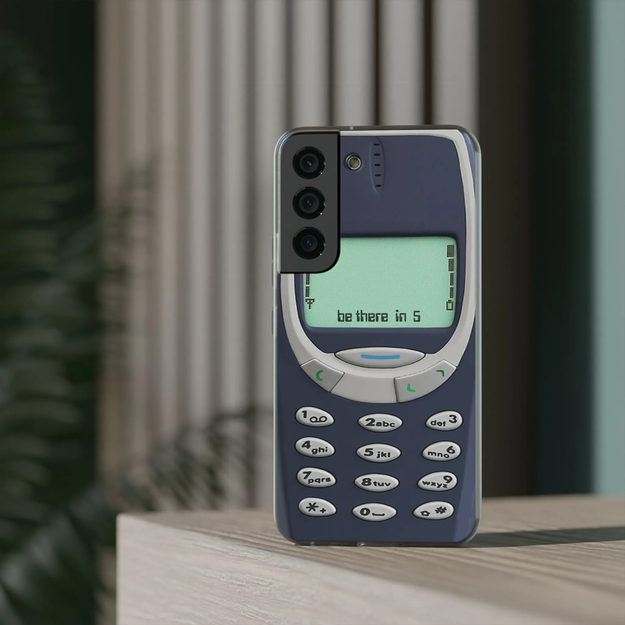 Nostalgic Cell Phone Print Case Be There in 5