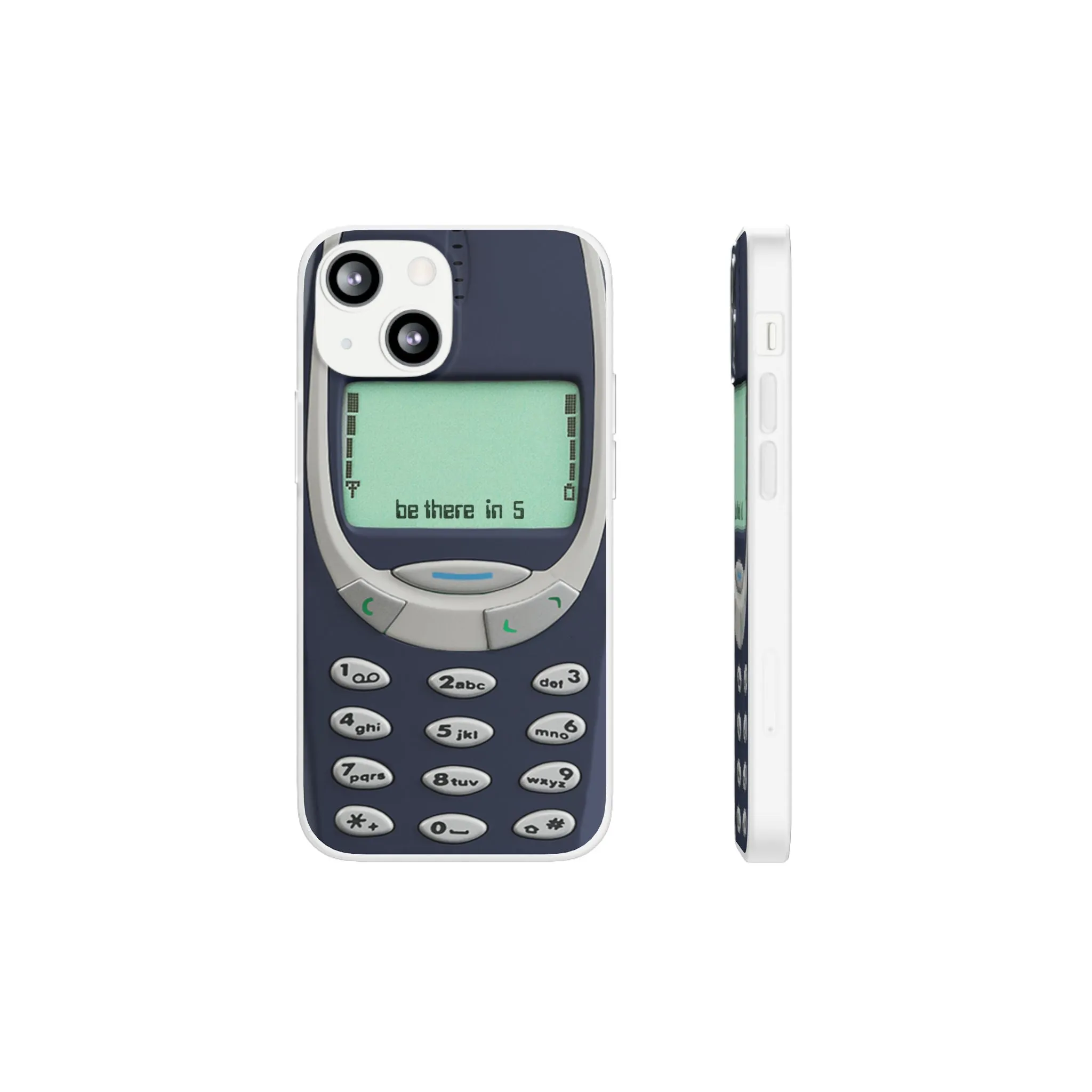 Nostalgic Cell Phone Print Case Be There in 5