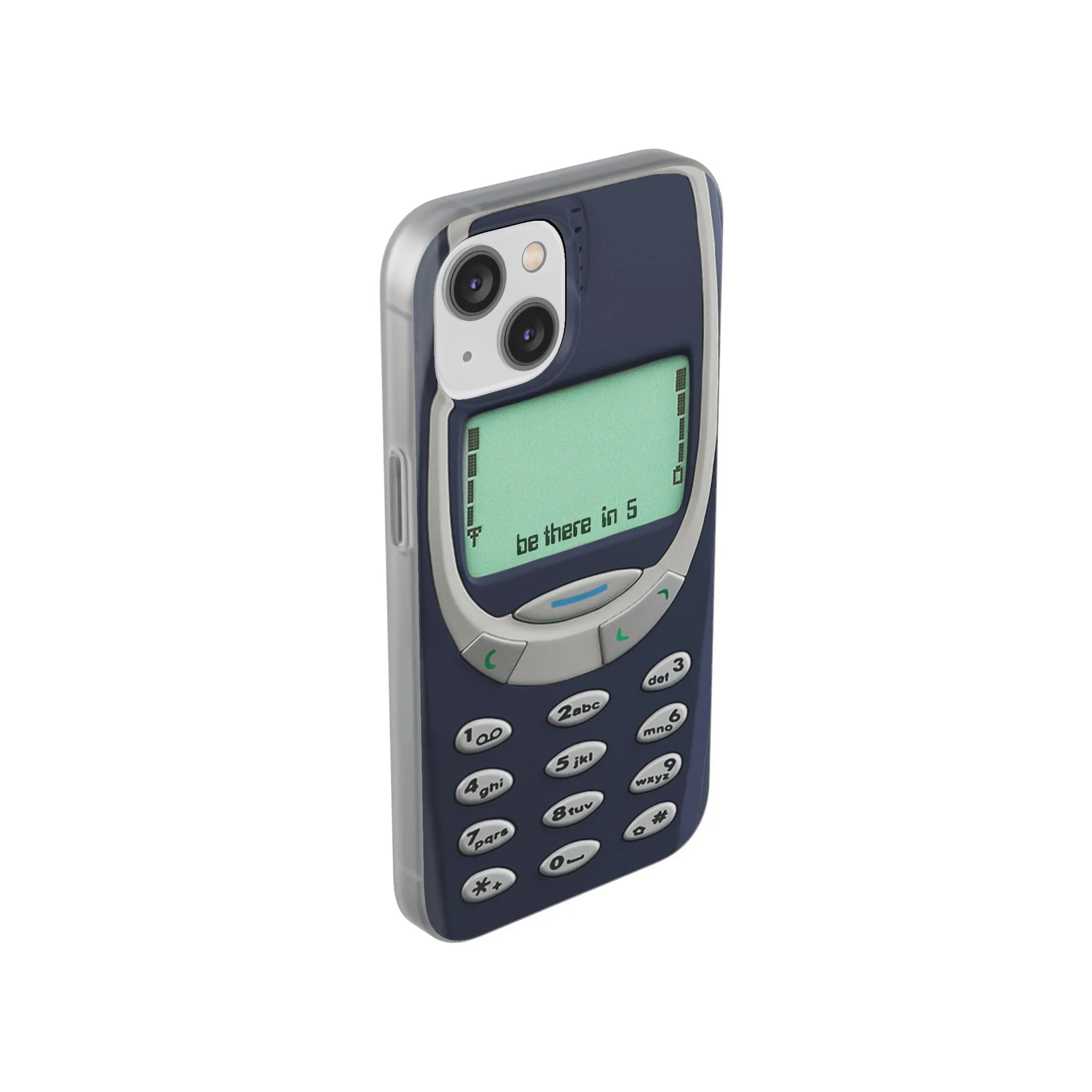 Nostalgic Cell Phone Print Case Be There in 5