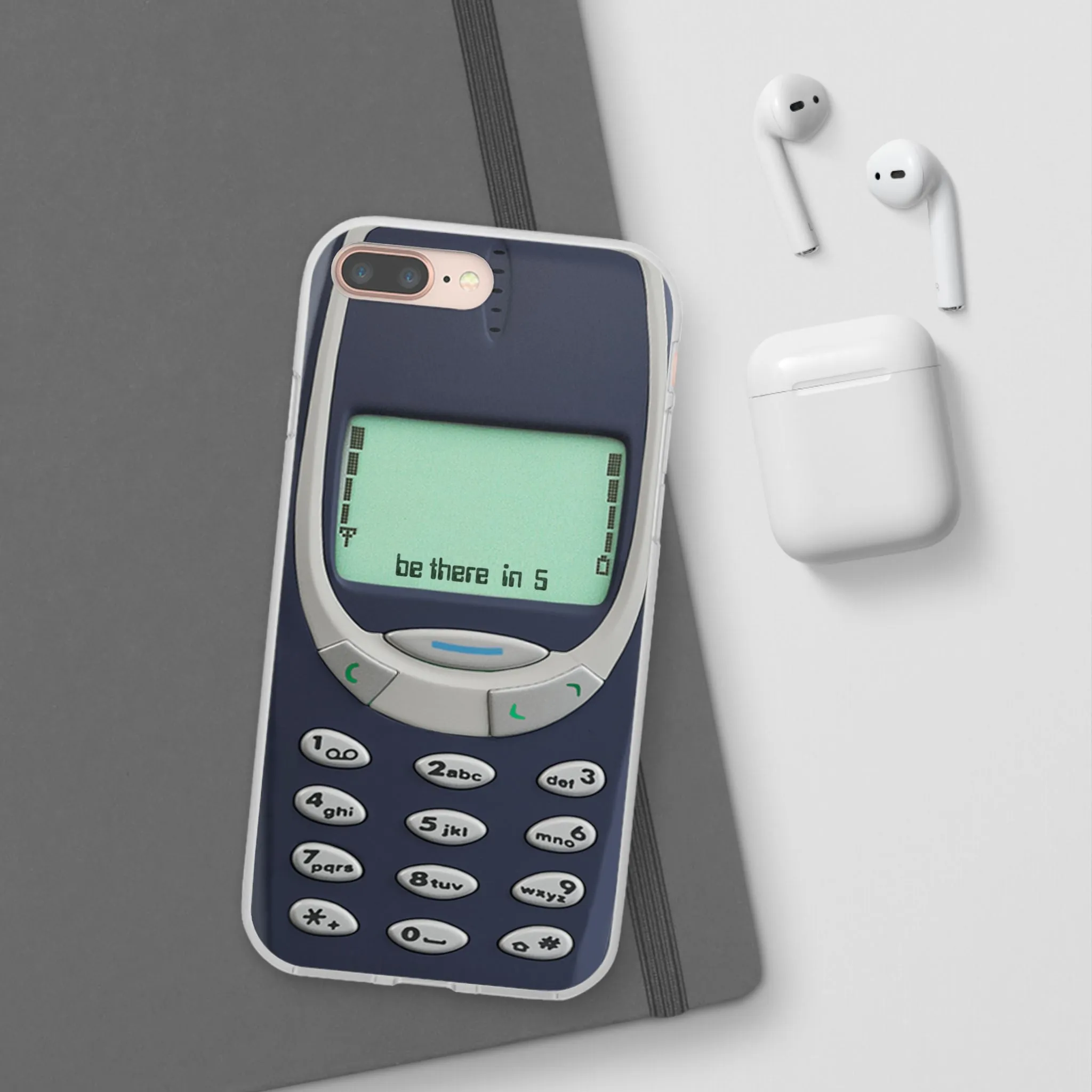 Nostalgic Cell Phone Print Case Be There in 5