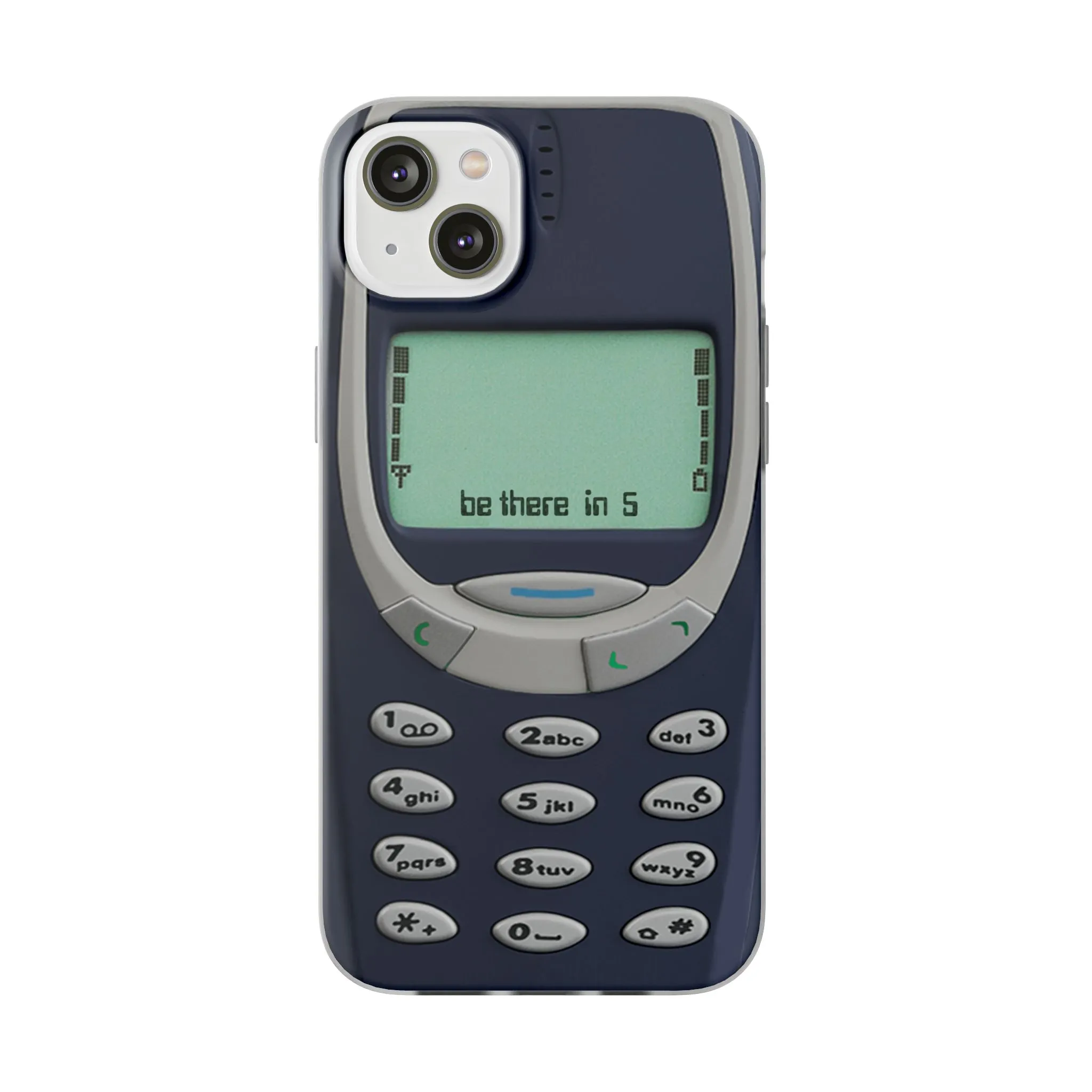 Nostalgic Cell Phone Print Case Be There in 5