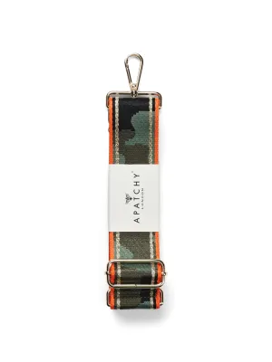 Orange & Gold Stripe Camo Strap