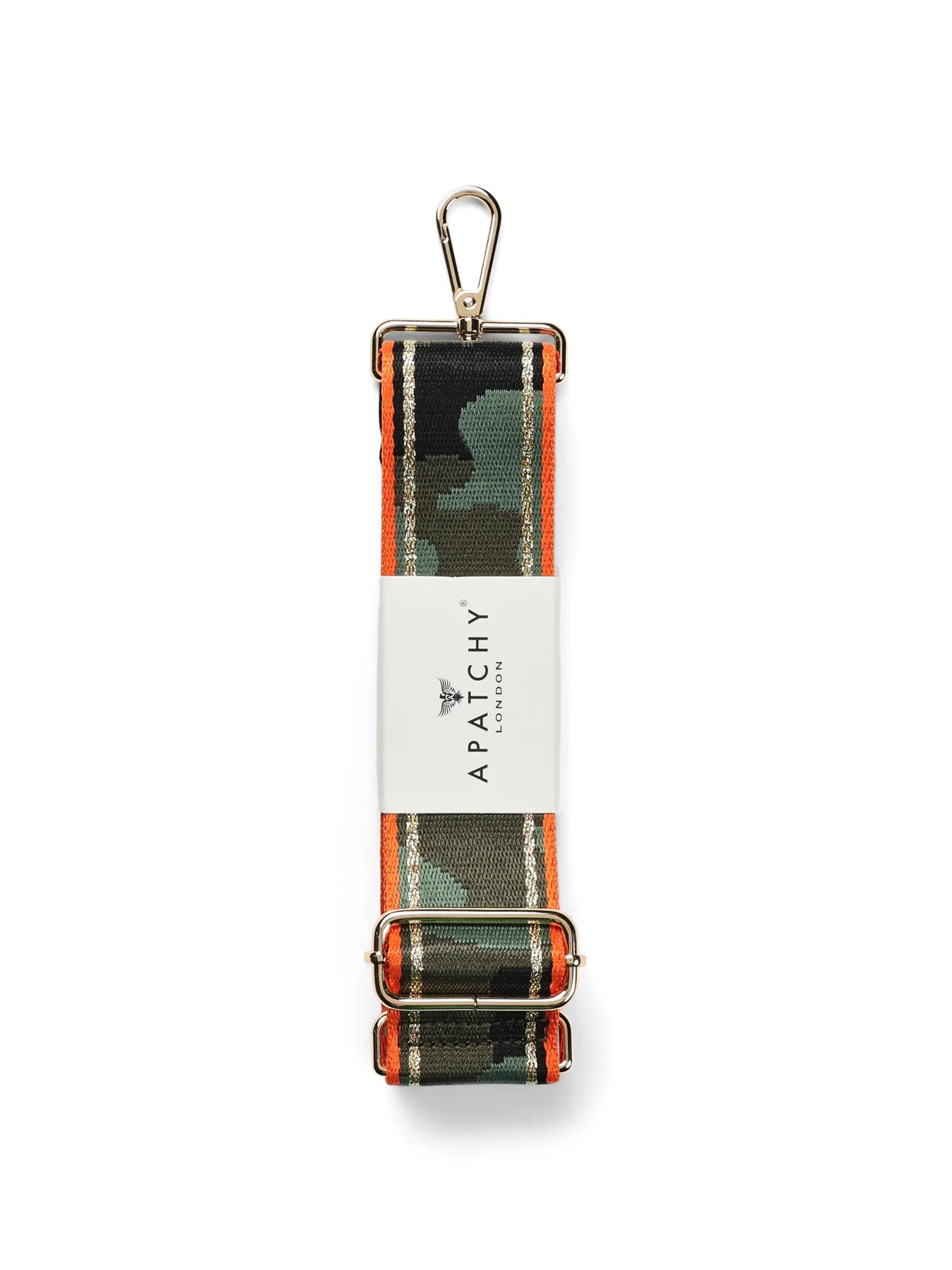 Orange & Gold Stripe Camo Strap