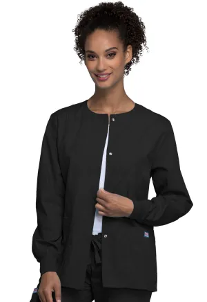 Originals 4350 Snap Front Warm-Up Jacket Black