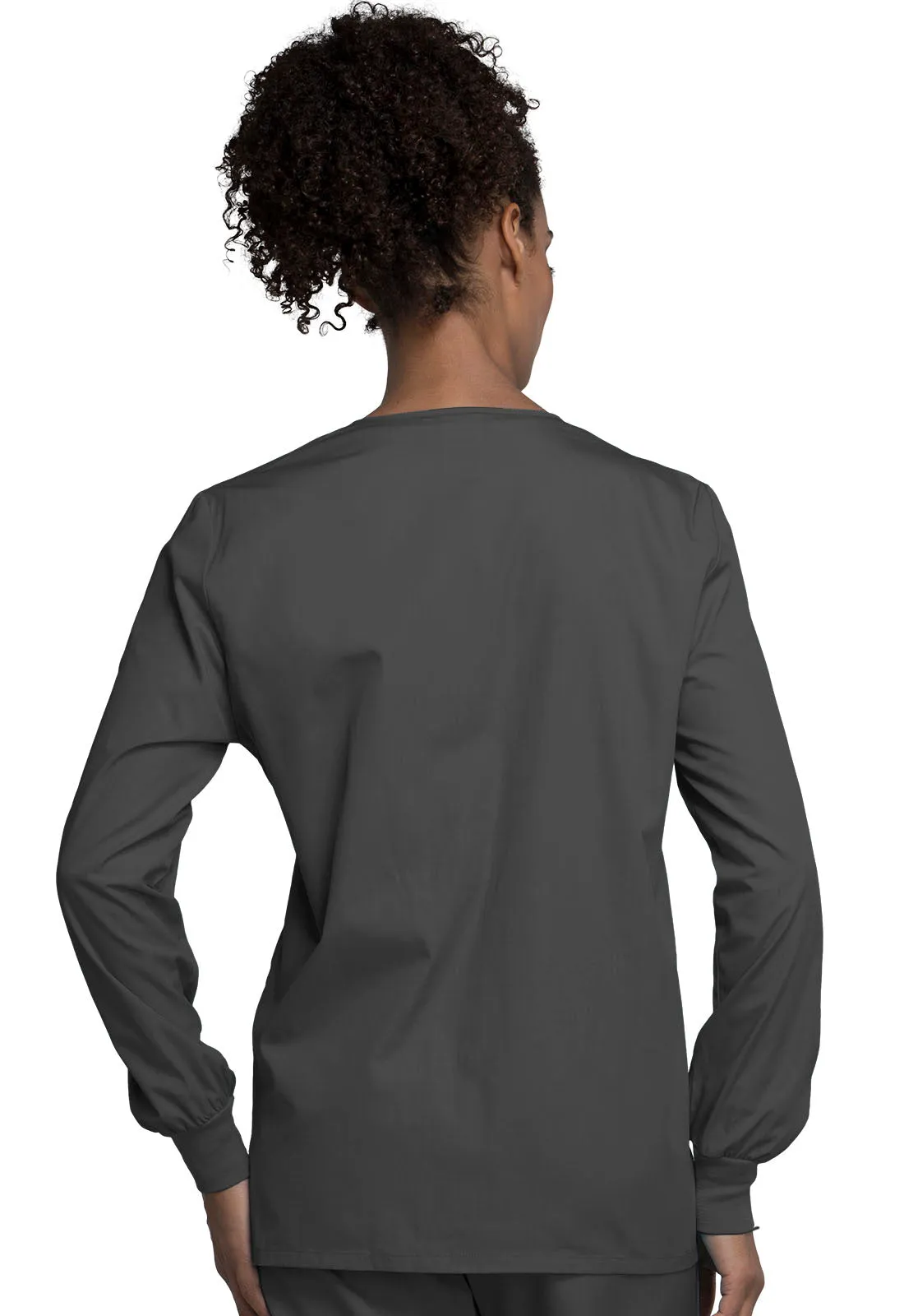 Originals 4350 Snap Front Warm-Up Jacket Pewter