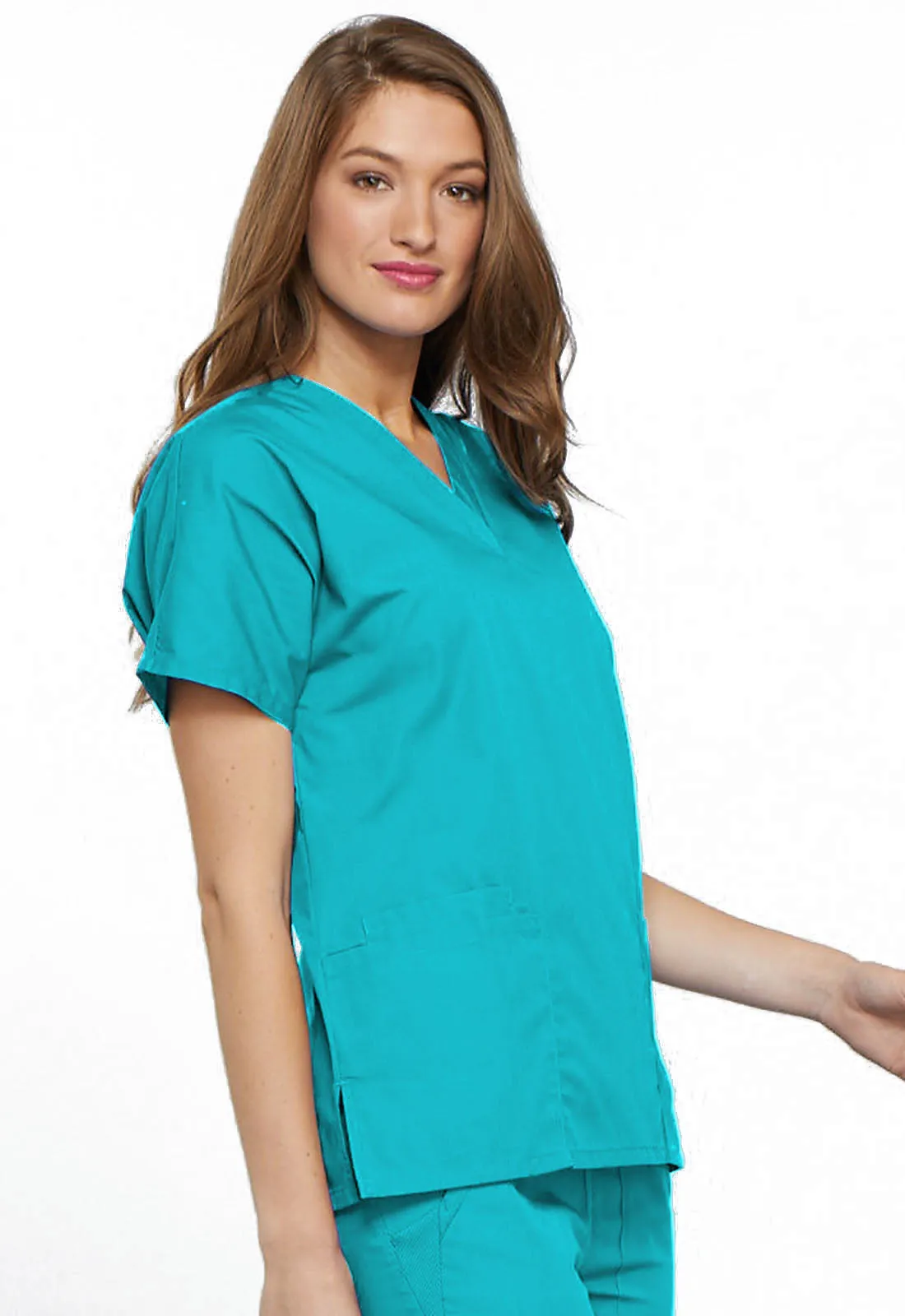 Originals 4700 V-Neck Top Turquoise