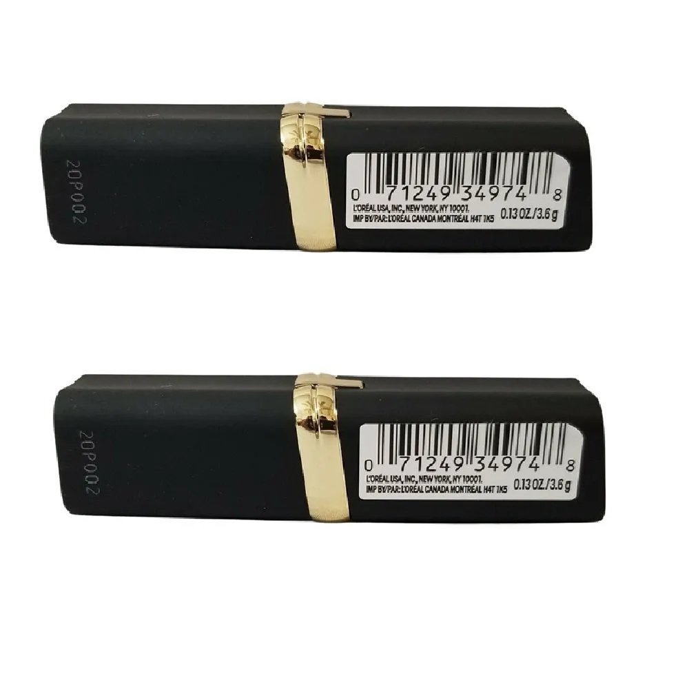 Pack of 2 L'Oreal Paris Colour Riche Matte Lipcolour, MATTE-Itude # 806