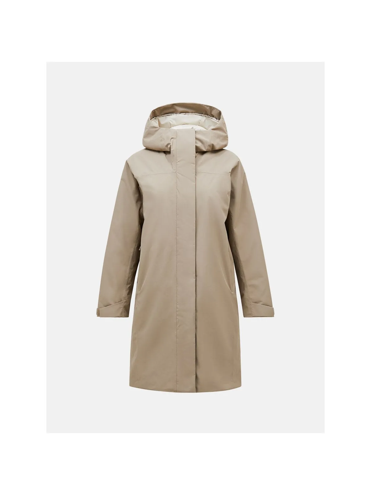 Parka Peak Performance W Treeline Insulated Park beżowy