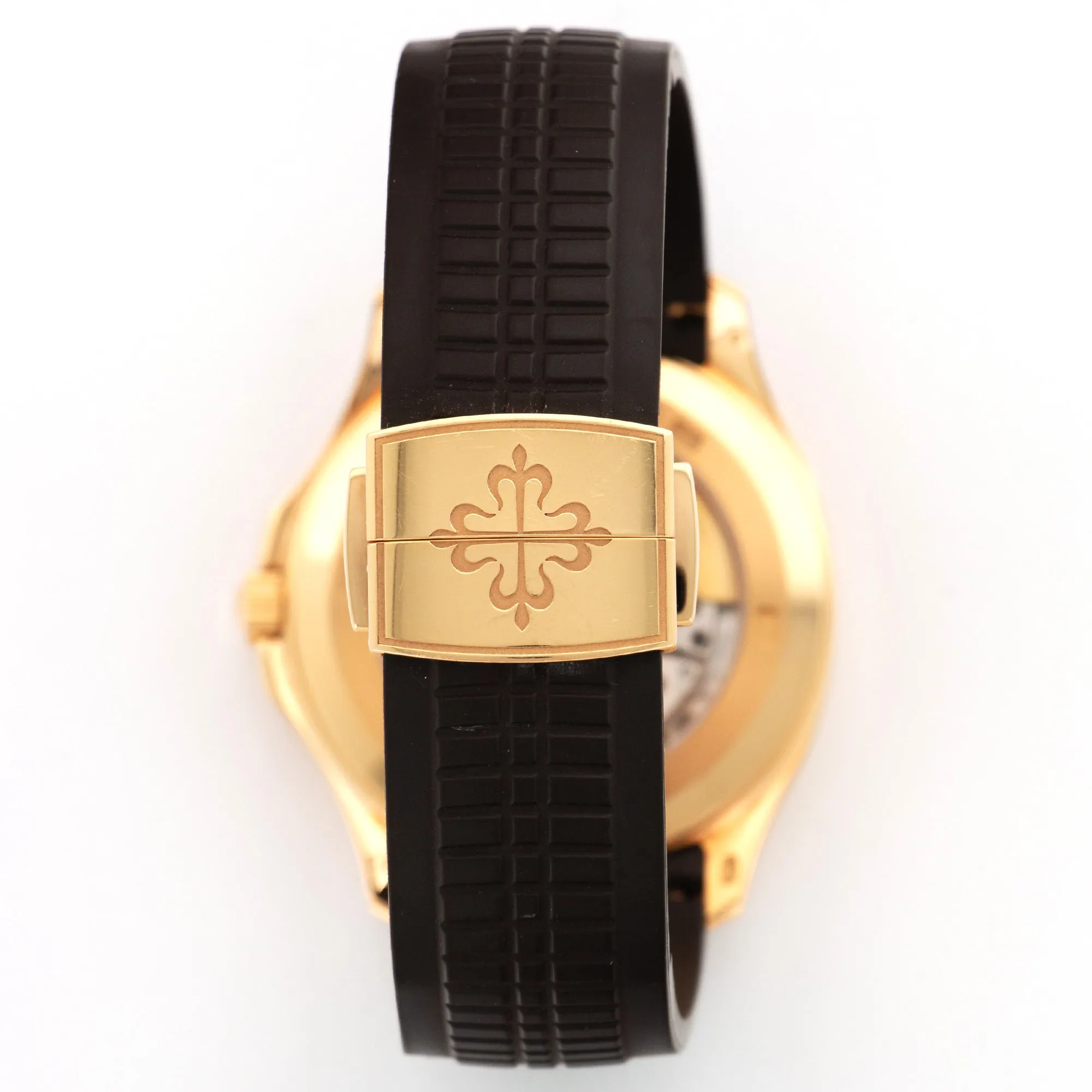 Patek Philippe Aquanaut Rose Gold on Strap Ref. 5167R