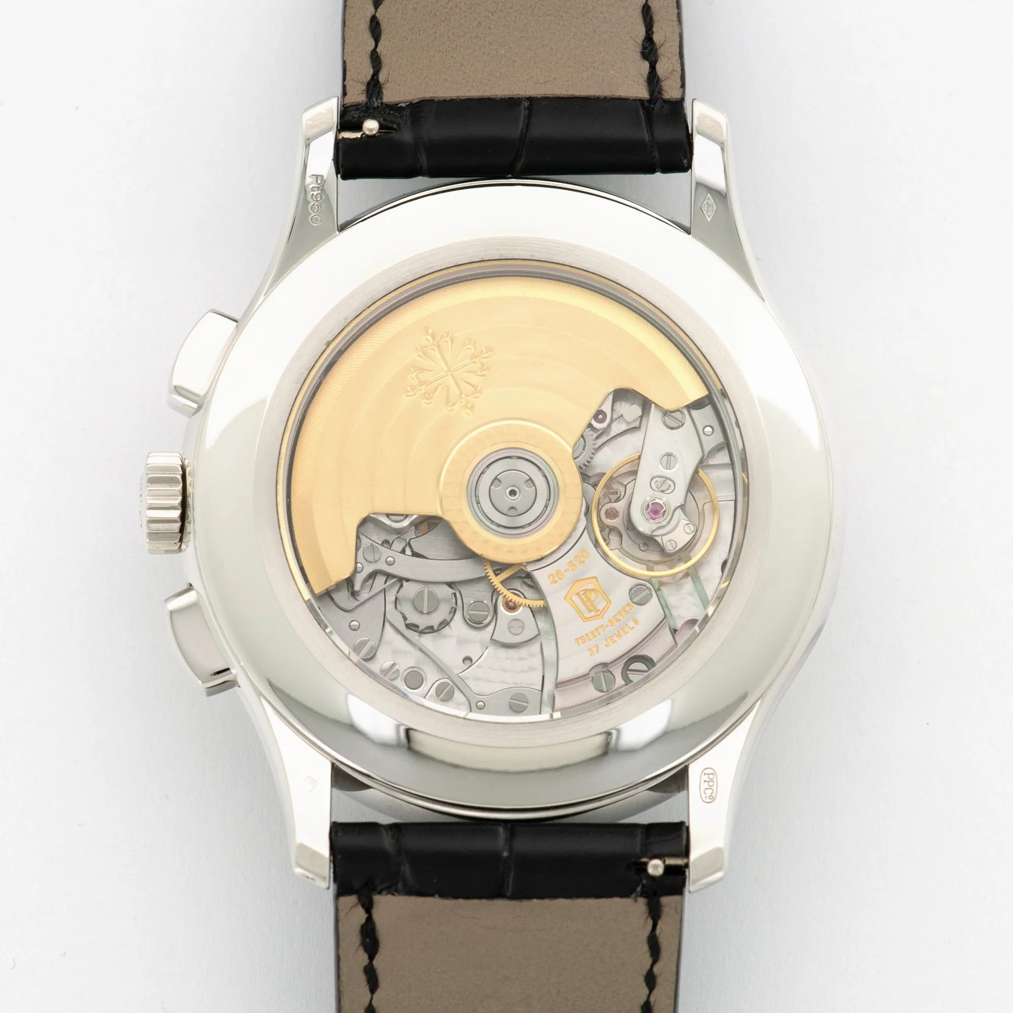 Patek Philippe Platinum Annual Calender Chronograph Watch Ref. 5905