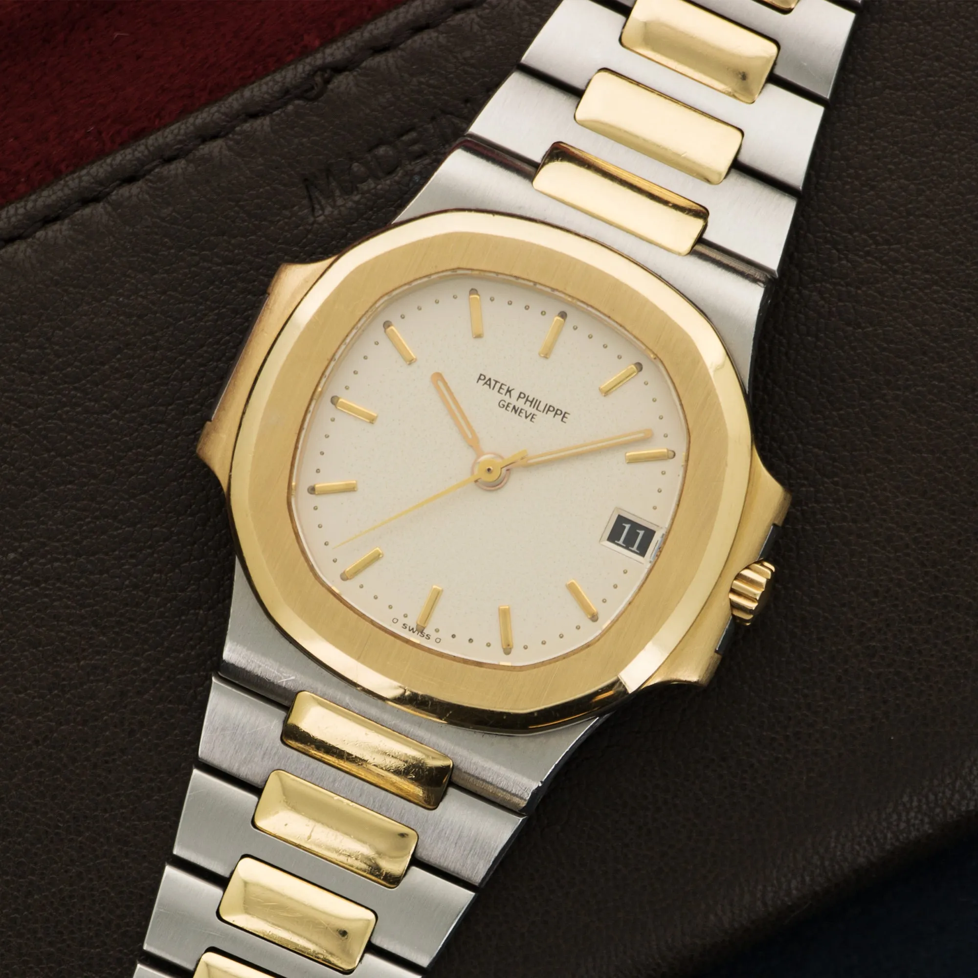 Patek Philippe Two-Tone Nautilus Watch Ref. 3800