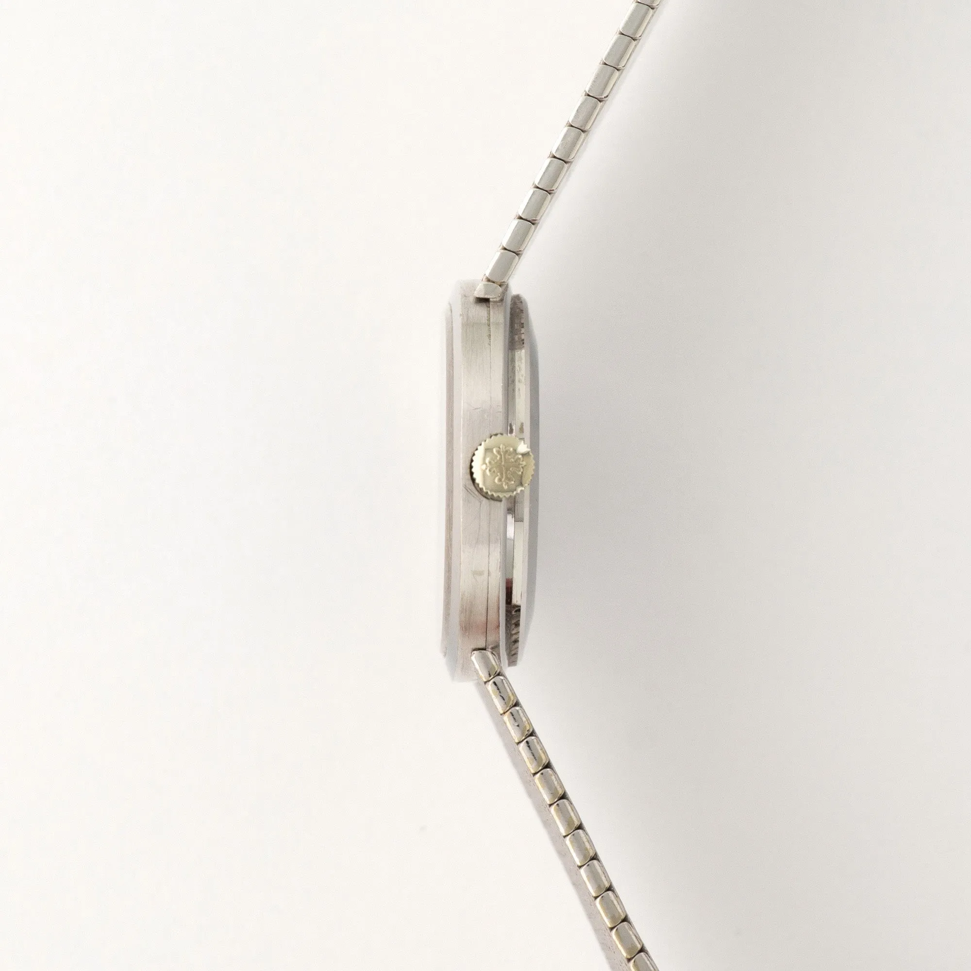 Patek Philippe White Gold Blue Dial Watch Ref. 3545