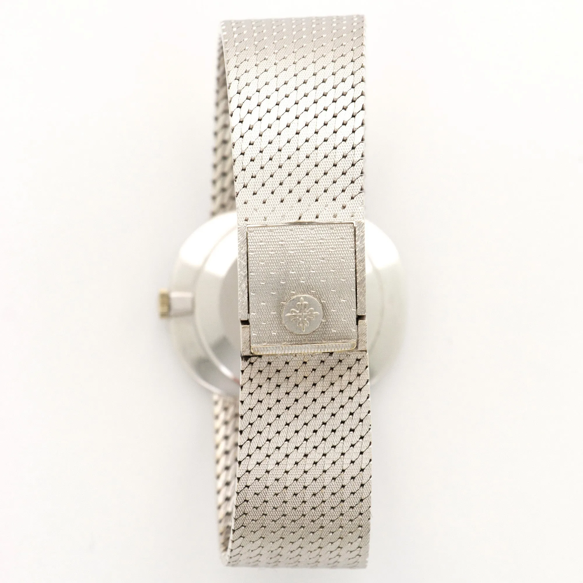 Patek Philippe White Gold Blue Dial Watch Ref. 3545