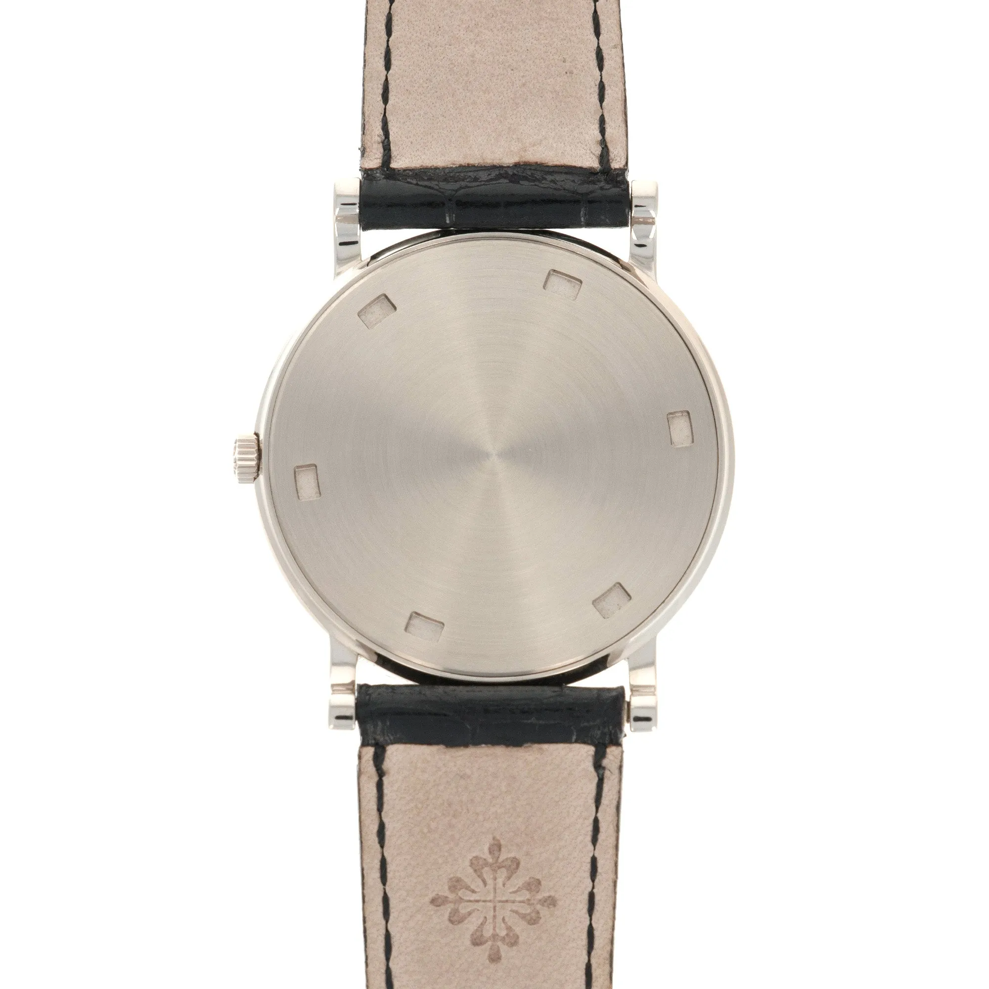 Patek Philippe White Gold Calatrava Watch, Ref. 3520 Retailed by Tiffany & Co.