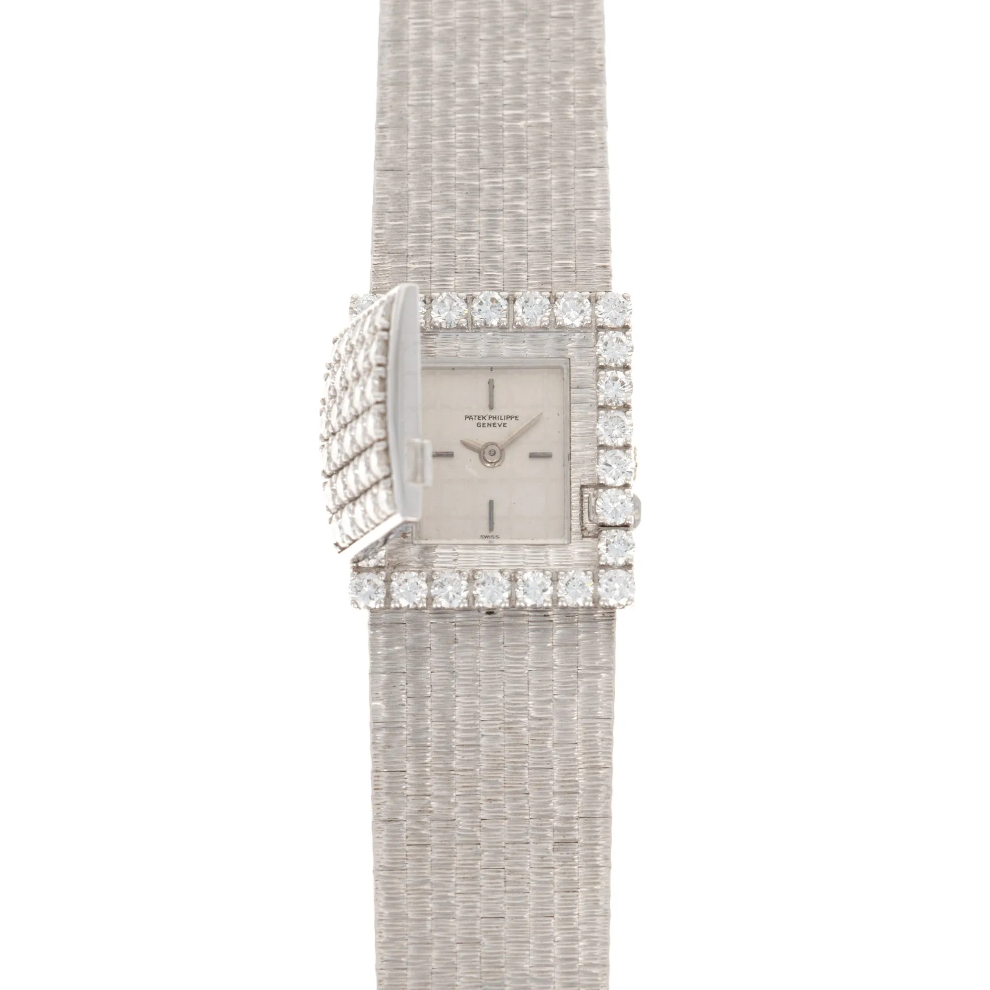 Patek Philippe White Gold Diamond Watch, Ref. 3366