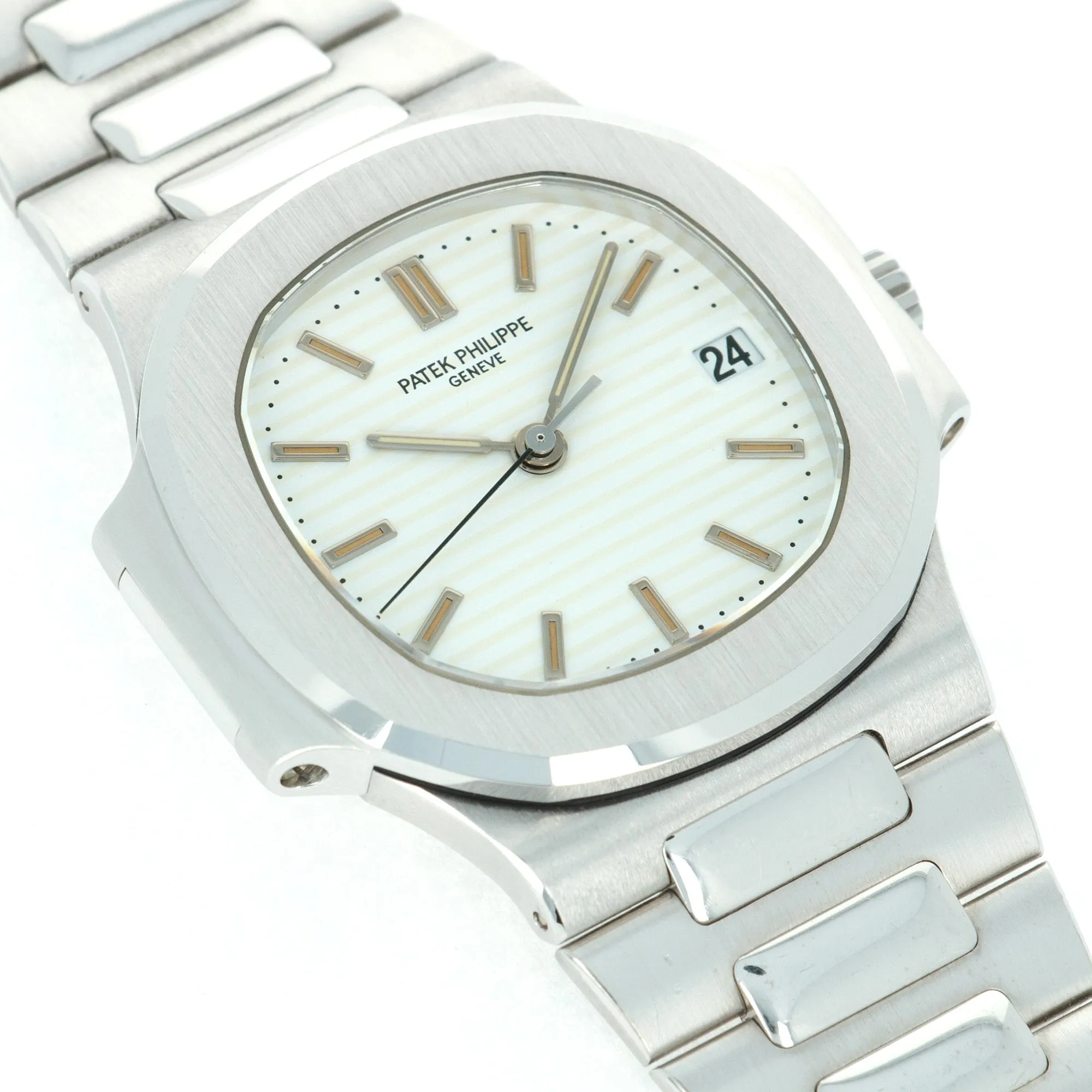 Patek Philippe White Gold Nautilus Ref. 3800 in Top Condition