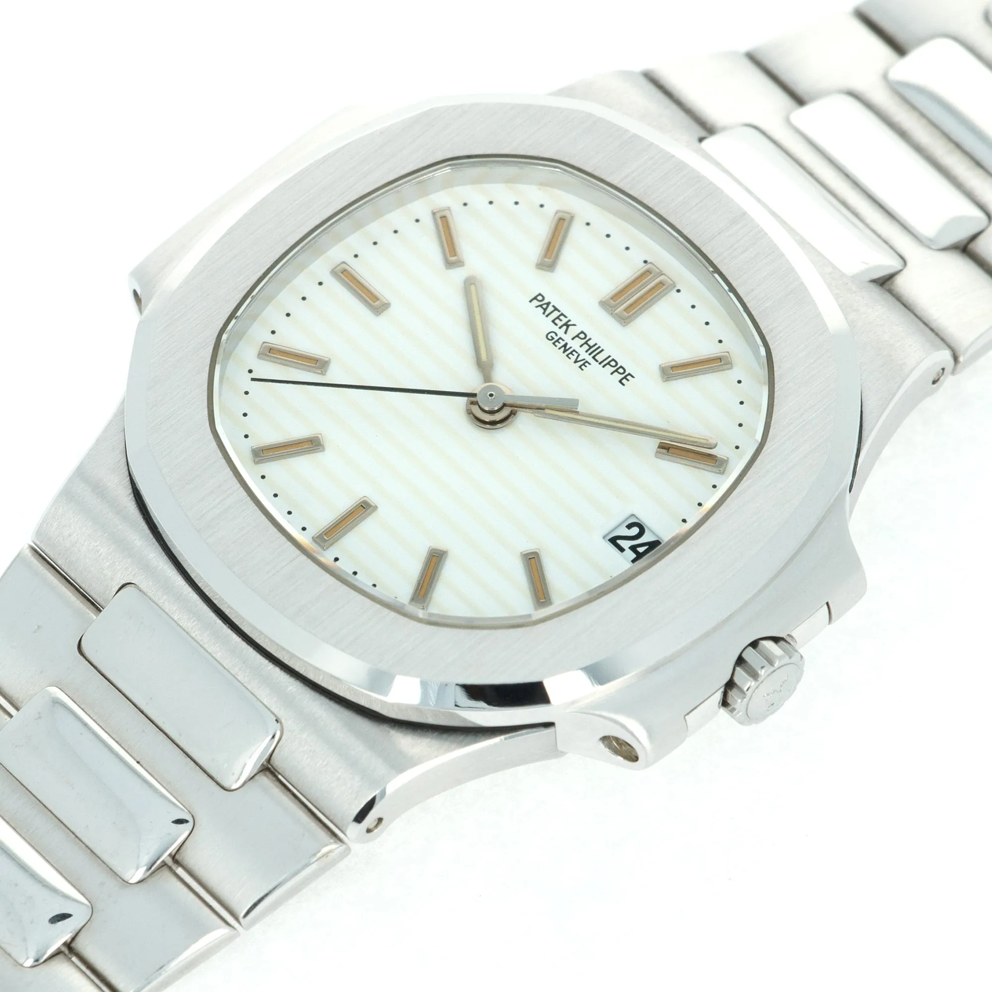 Patek Philippe White Gold Nautilus Ref. 3800 in Top Condition