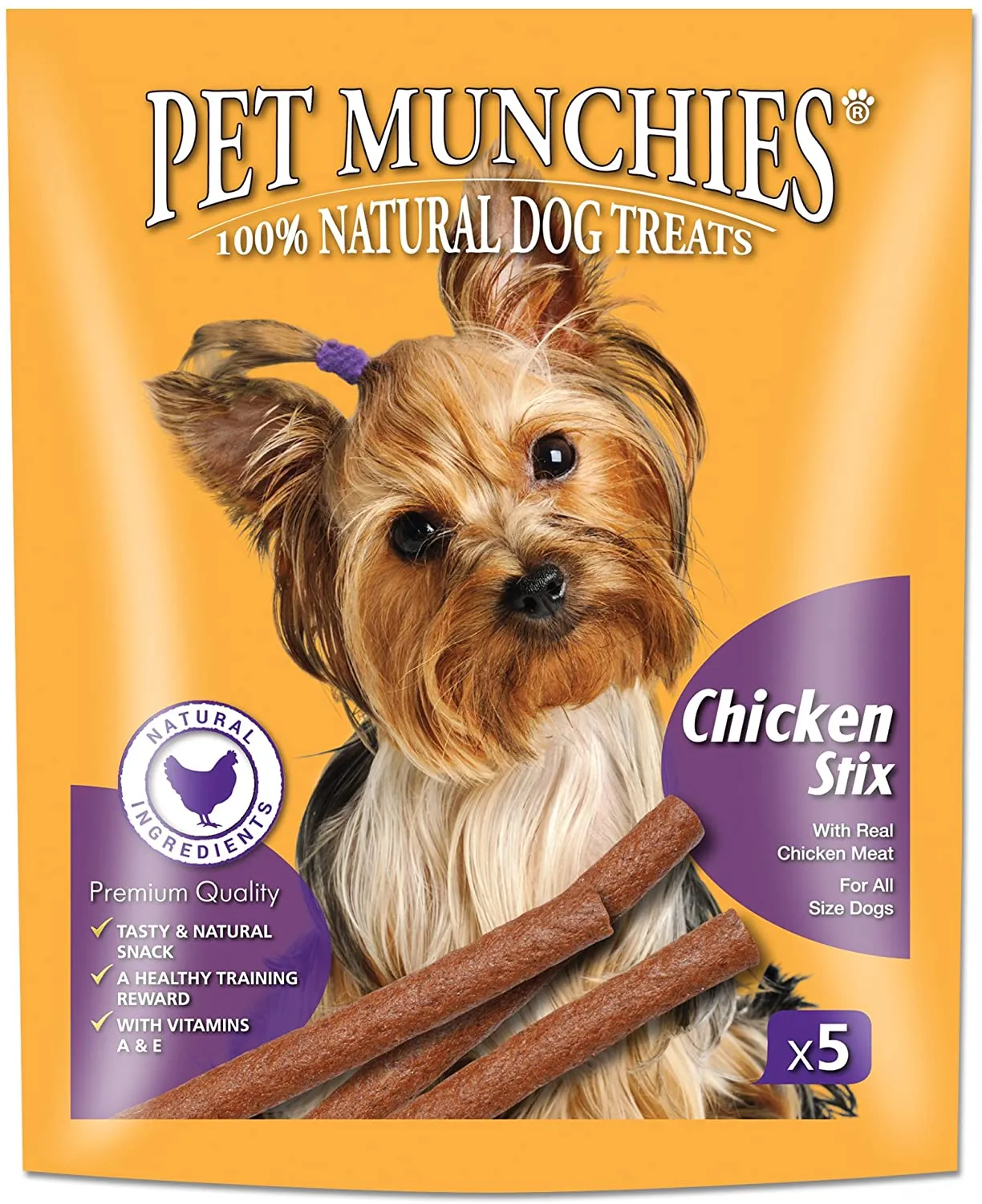Pet Munchies Stix 5 x 10 bags