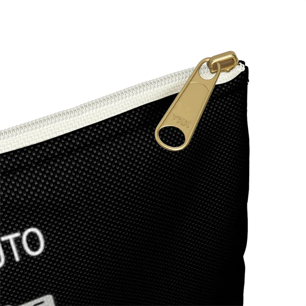 Photographer Raw Black Zippered Accessory Bag (FWS) Made in the USA