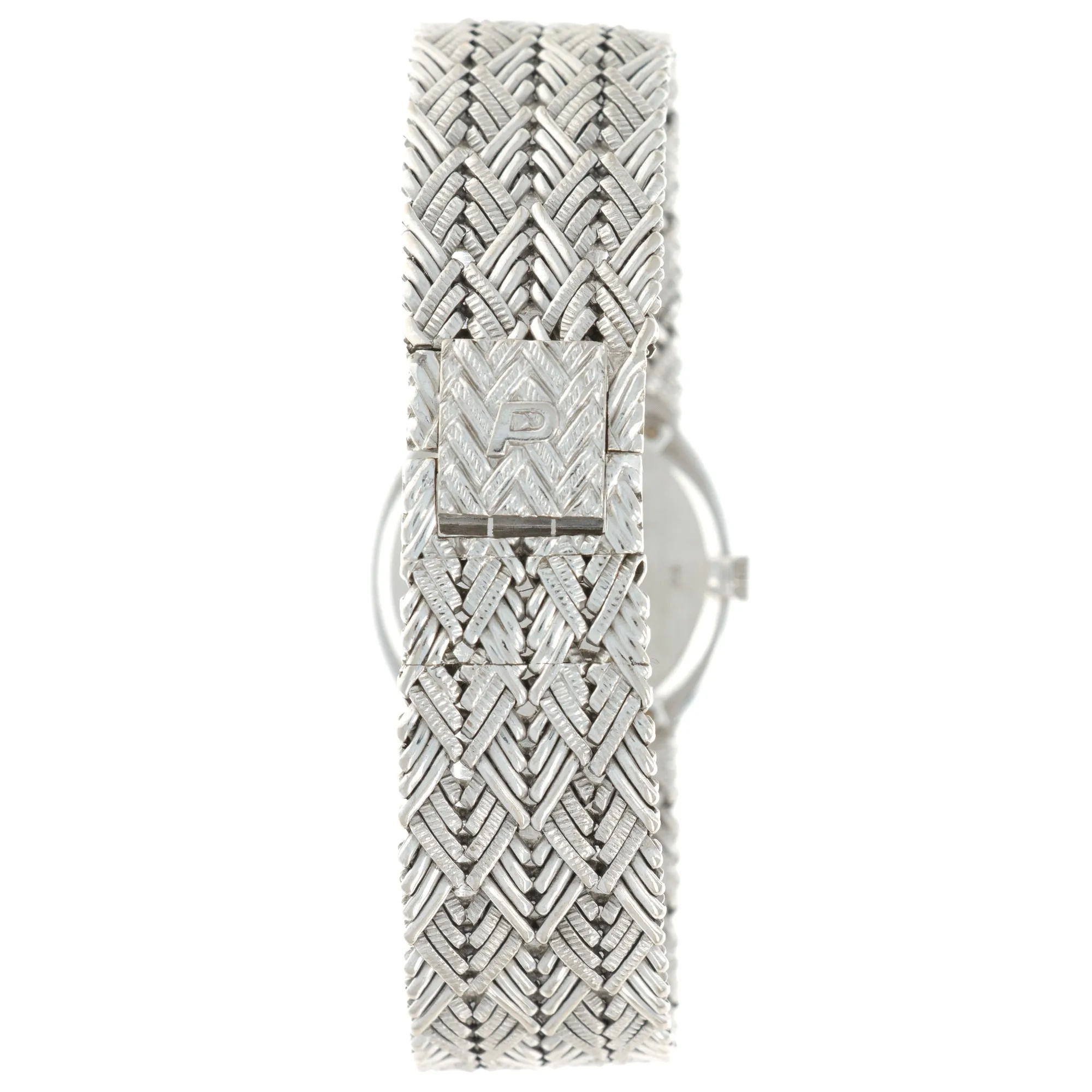 Piaget White Gold Diamond Watch, 1970s